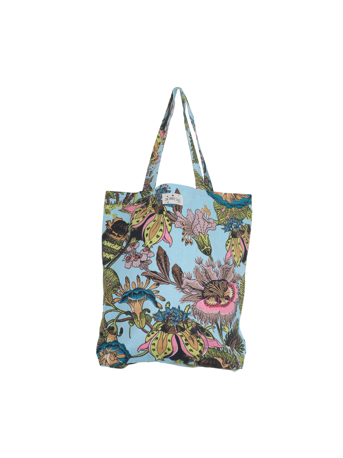 One Hundred Stars Canvas Tote Bags