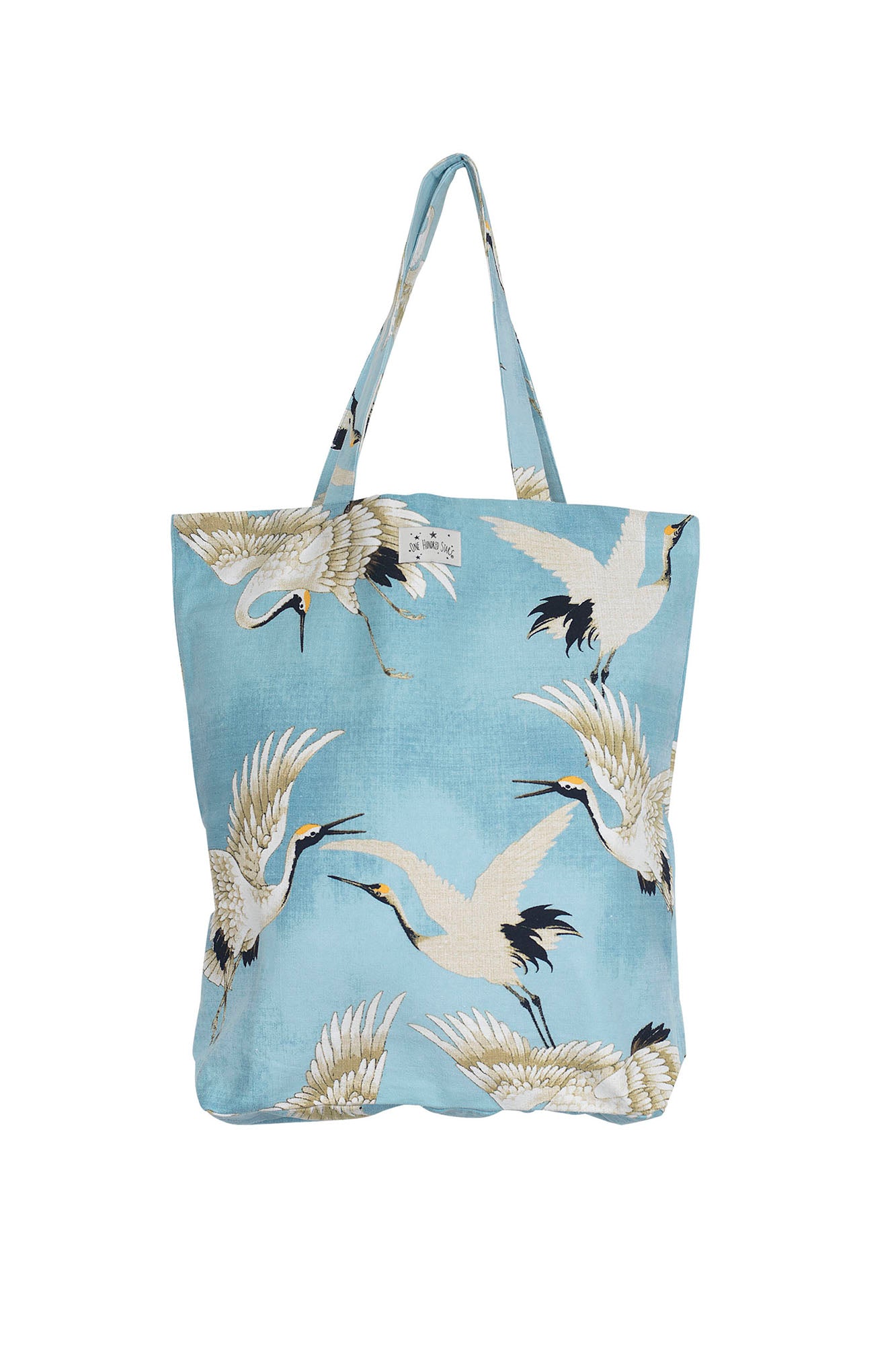 One Hundred Stars Canvas Tote Bags