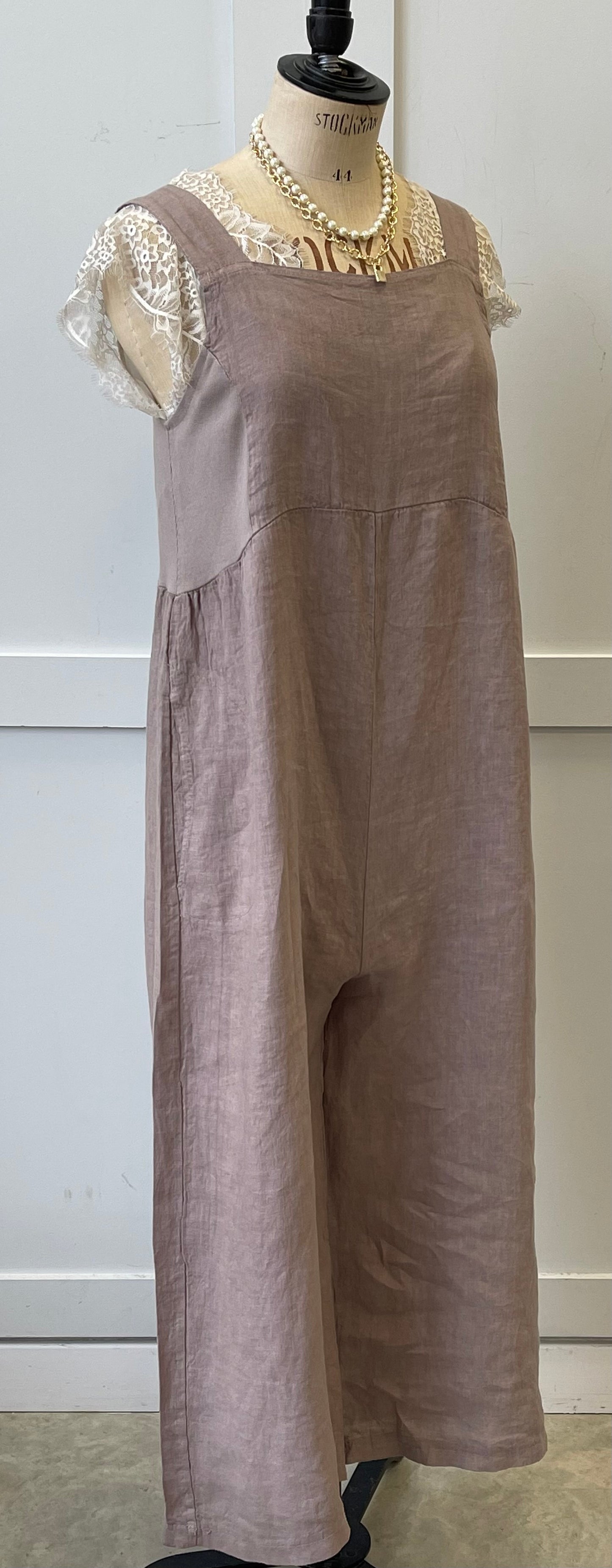 Linen Dungarees
