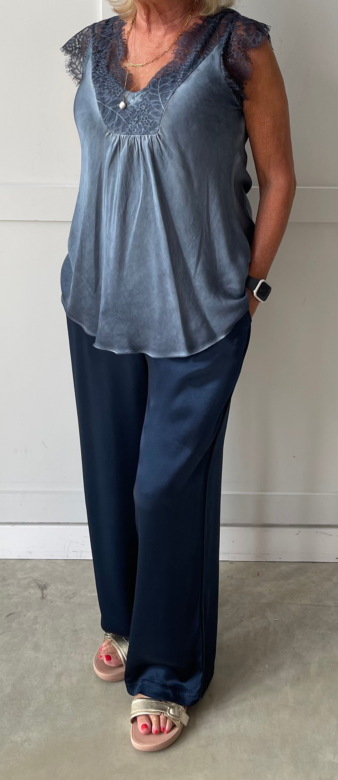 The Patsy Luxury Satin Trousers