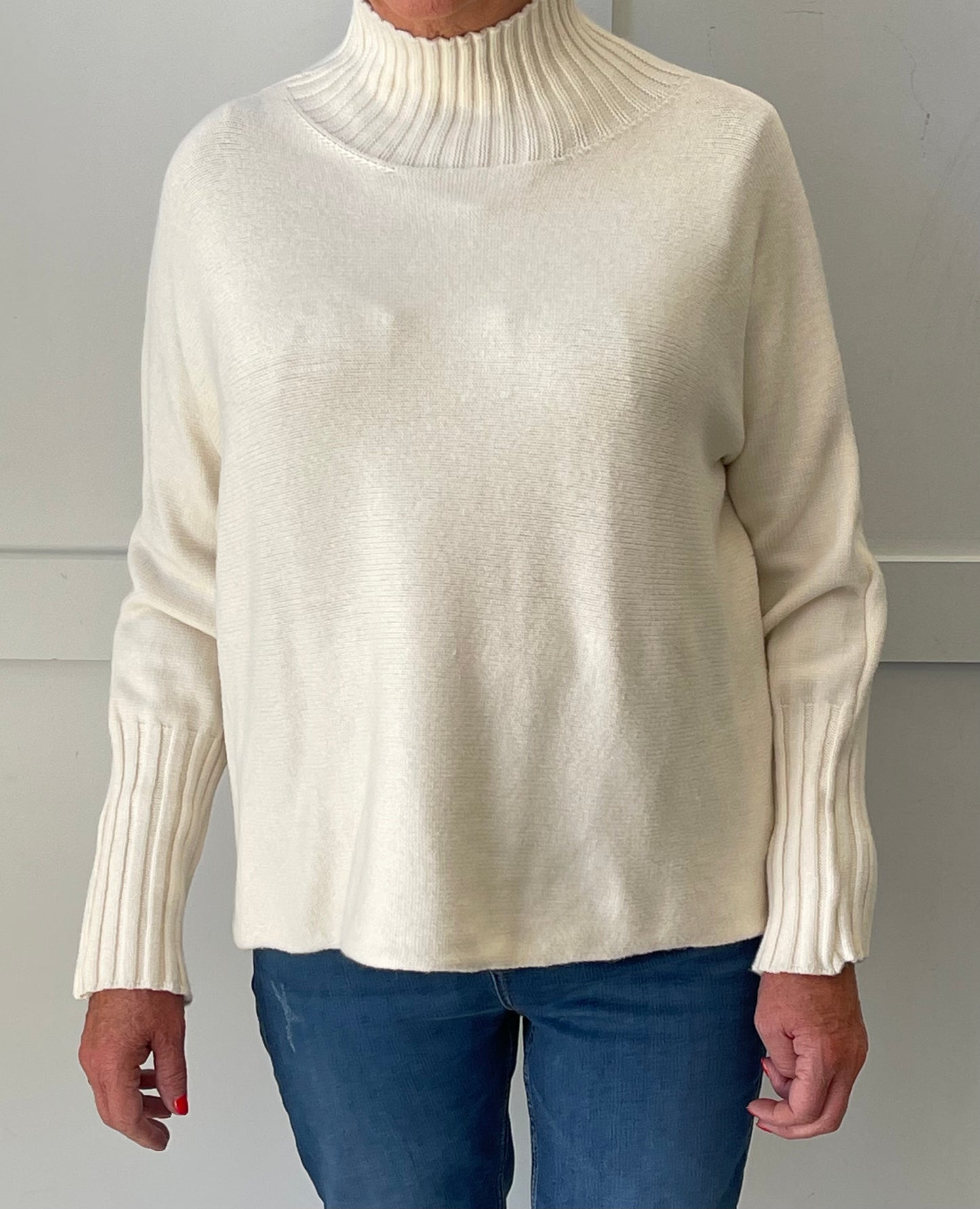 The Grace Ribbed Cuff Jumper