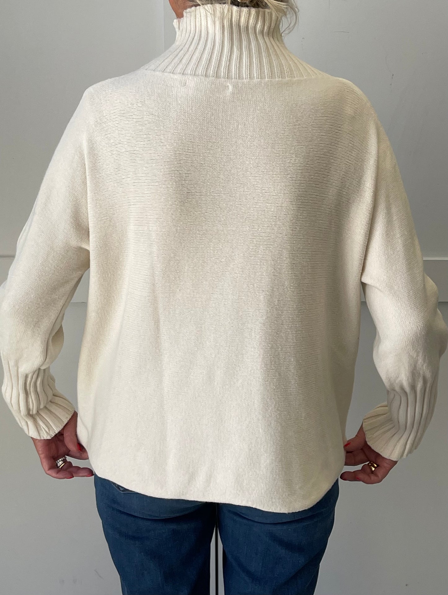 The Grace Ribbed Cuff Jumper
