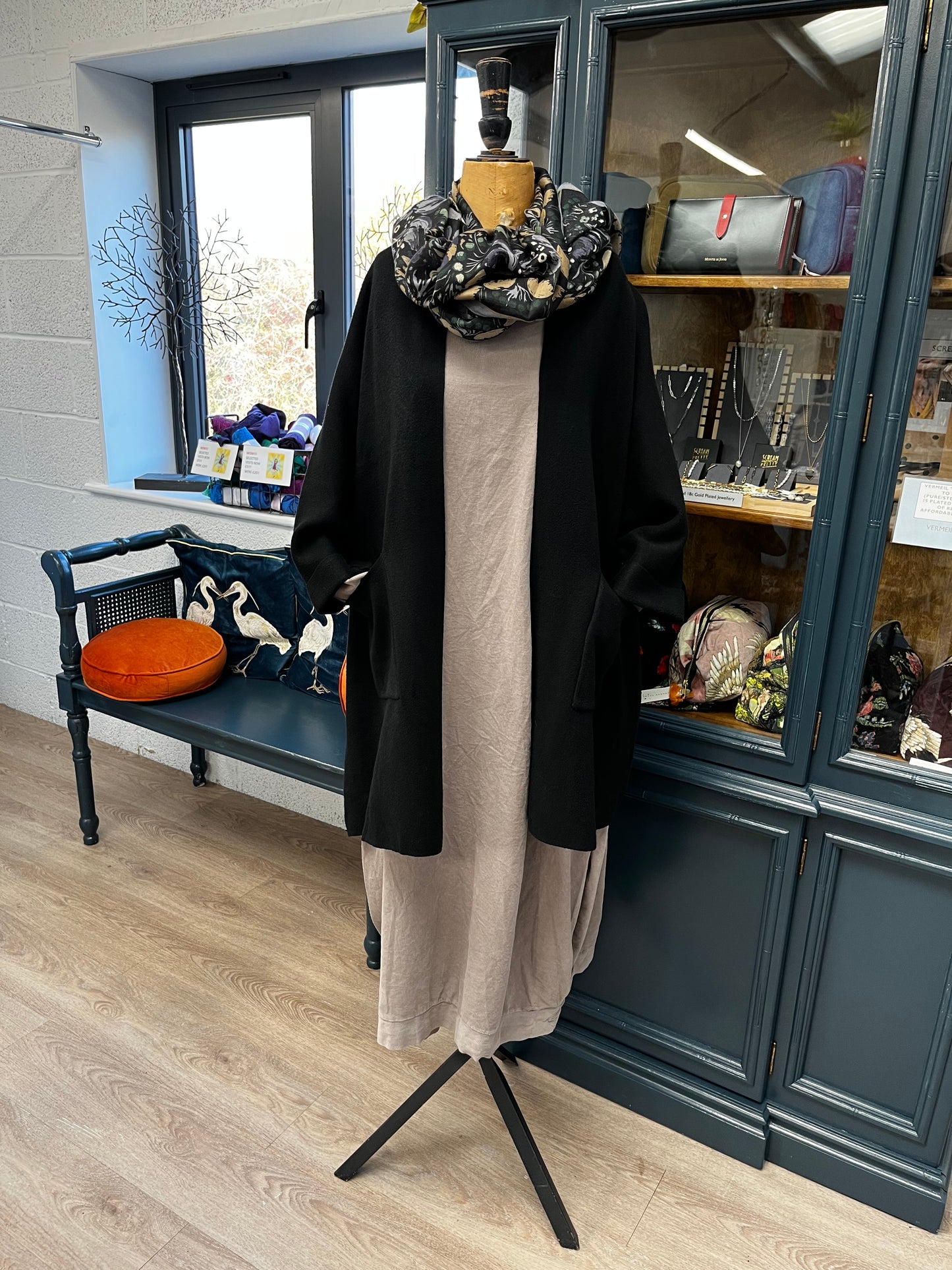 The Cora - 3/4 length front pocket cardigan