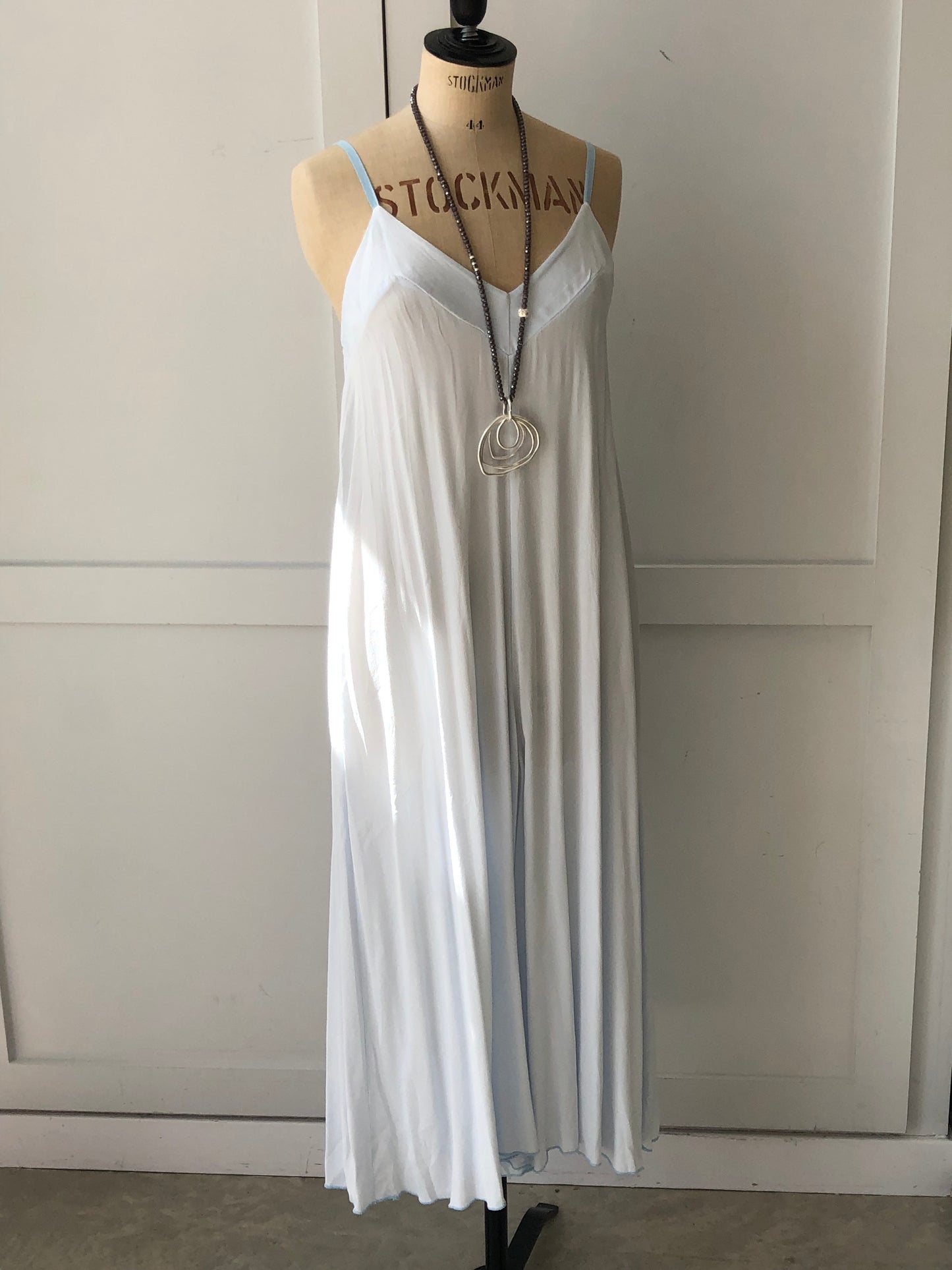 The Jessica Satin Edge Wide Leg Jumpsuit