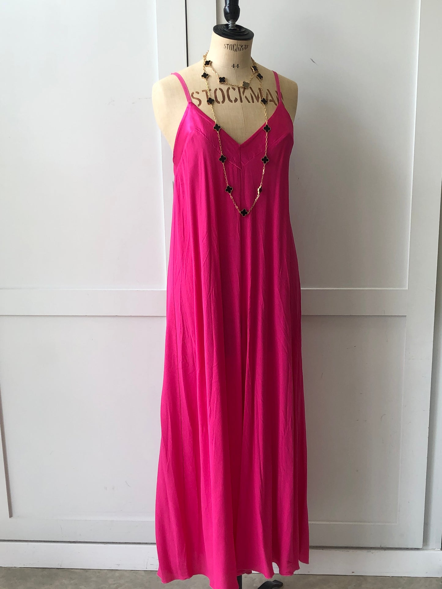 The Jessica Satin Edge Wide Leg Jumpsuit