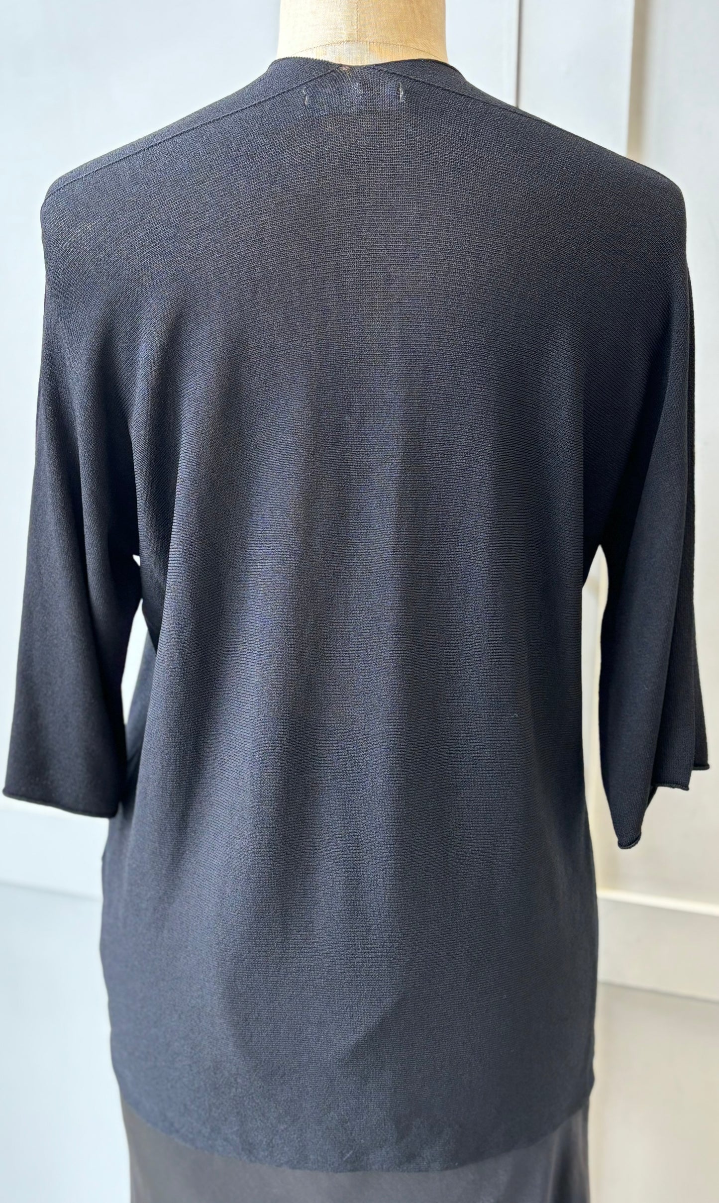 The Sandy Fine Knit V Neck Jumper Top