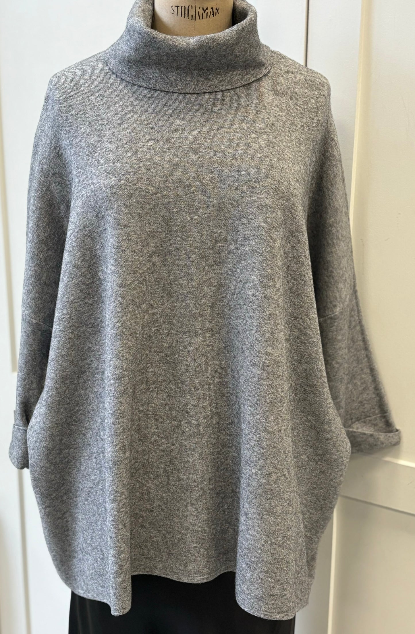 The Pam Cowl Neck Tunic Jumper