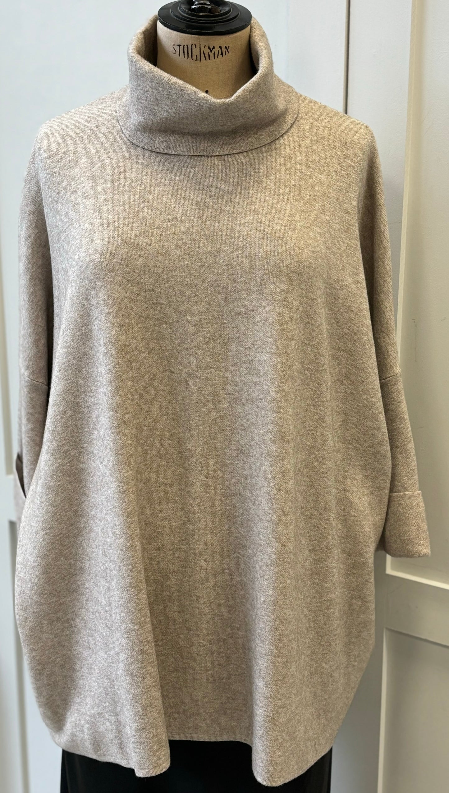 The Pam Cowl Neck Tunic Jumper