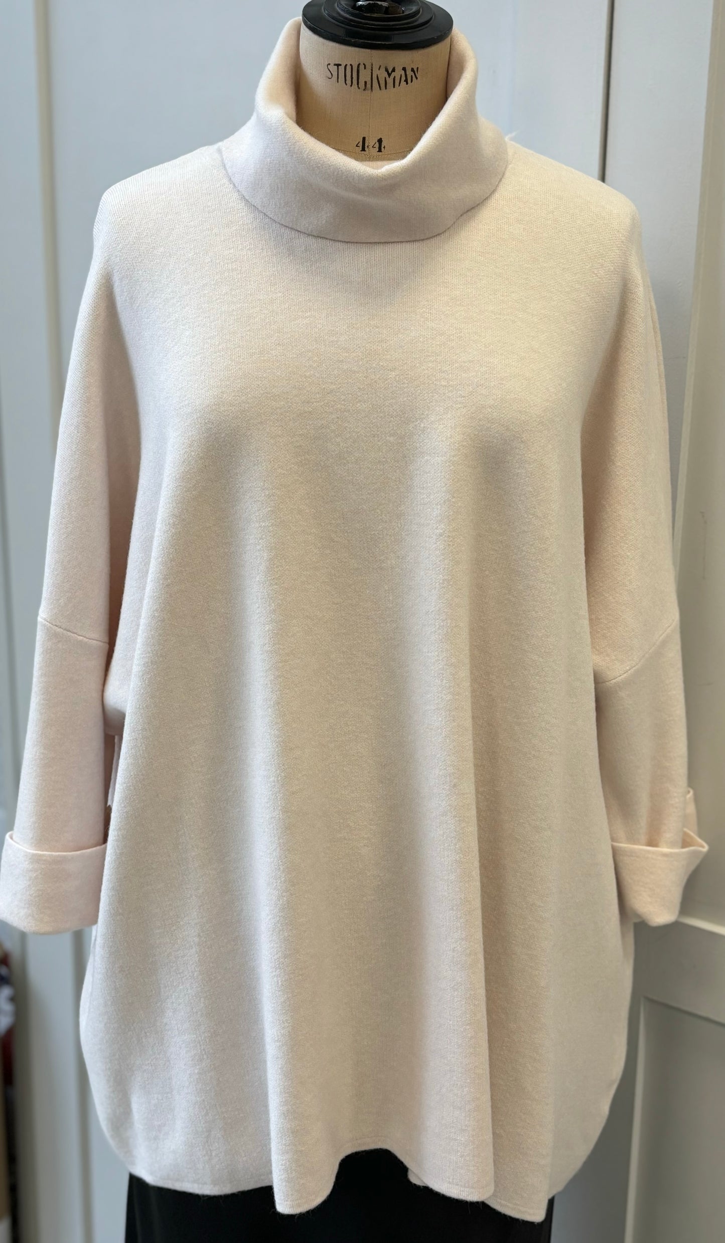 The Pam Cowl Neck Tunic Jumper