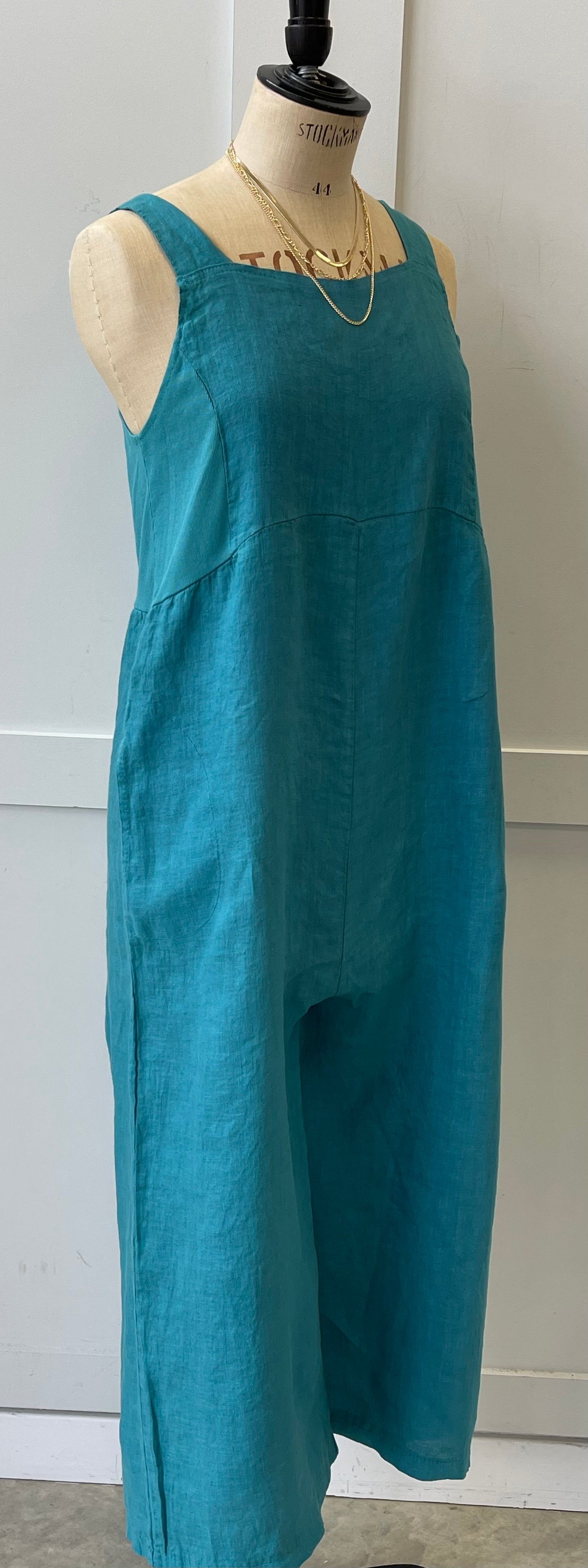 Linen Dungarees