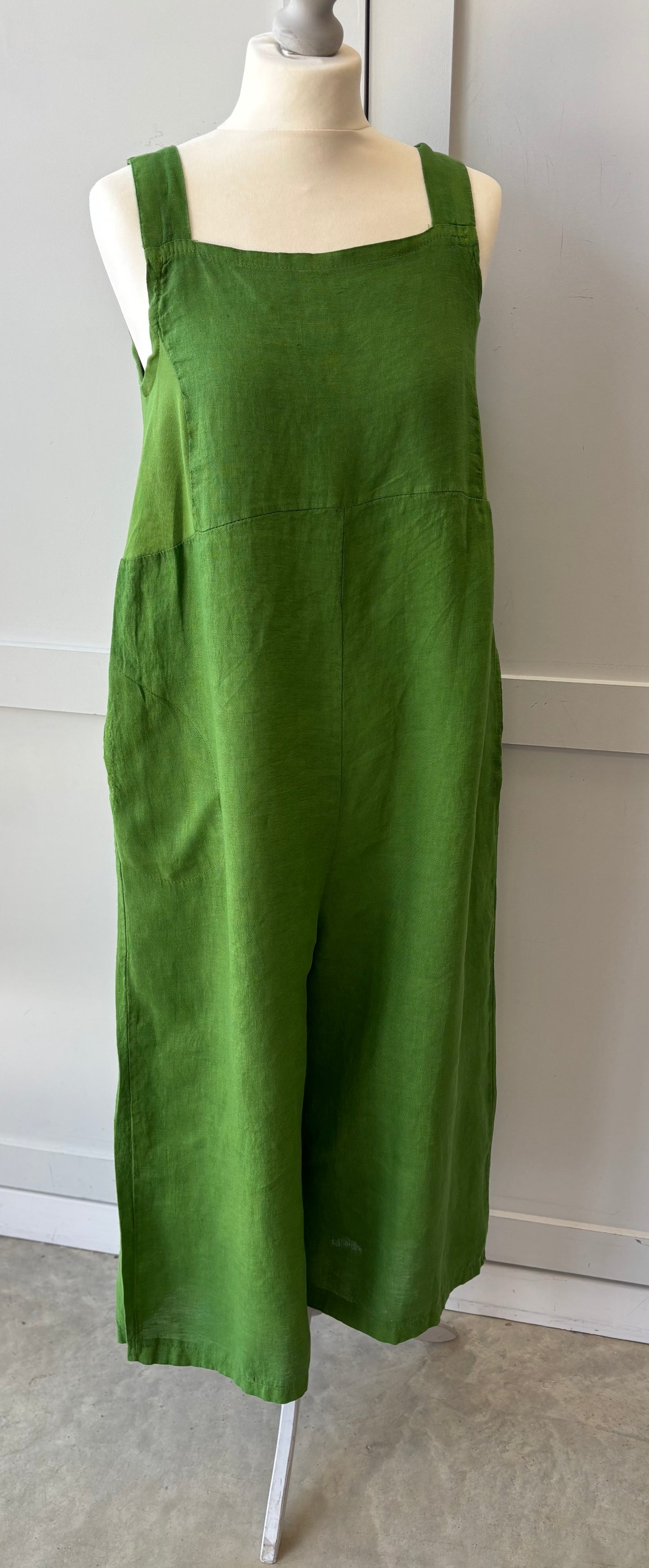 Linen Dungarees