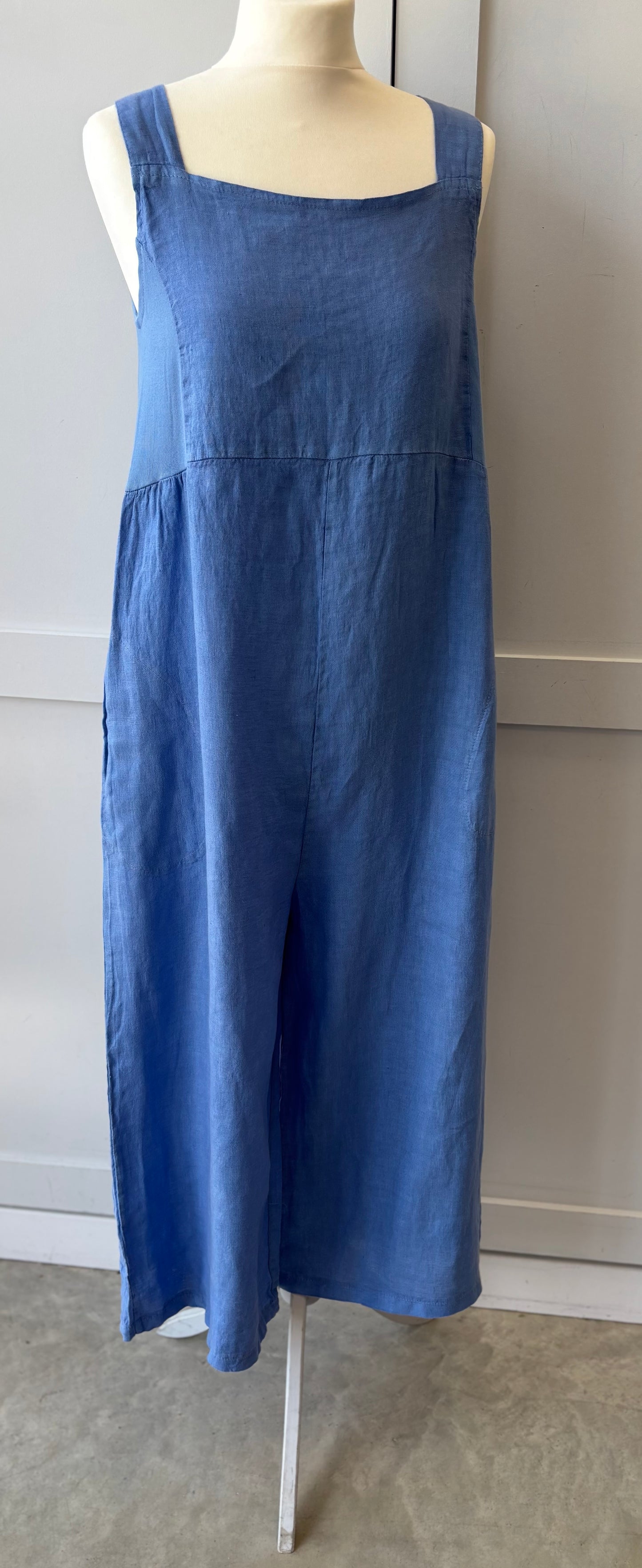 Linen Dungarees