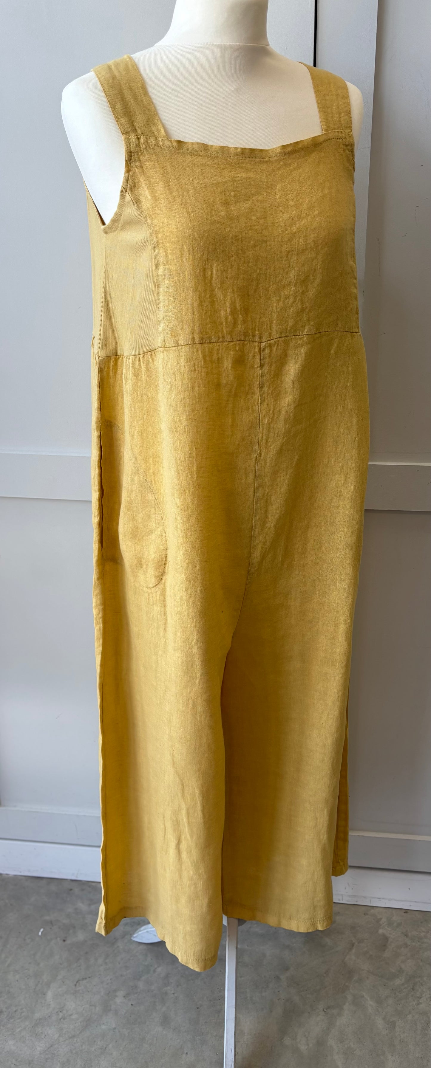 Linen Dungarees