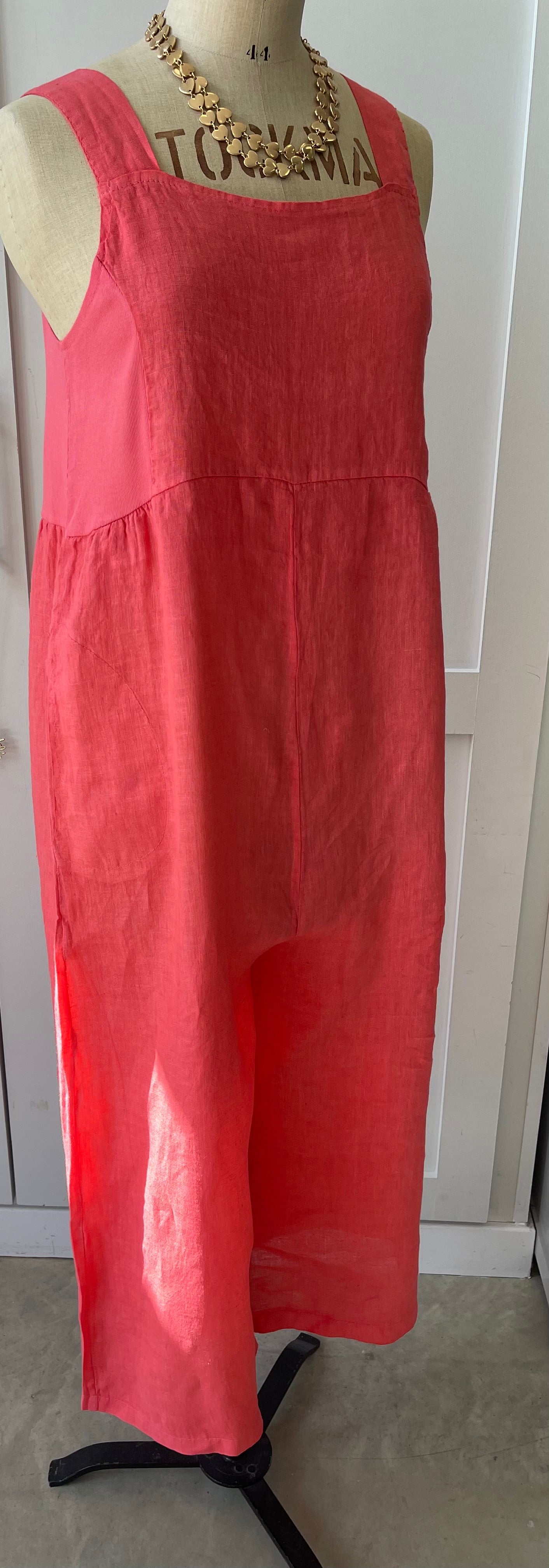 Linen Dungarees