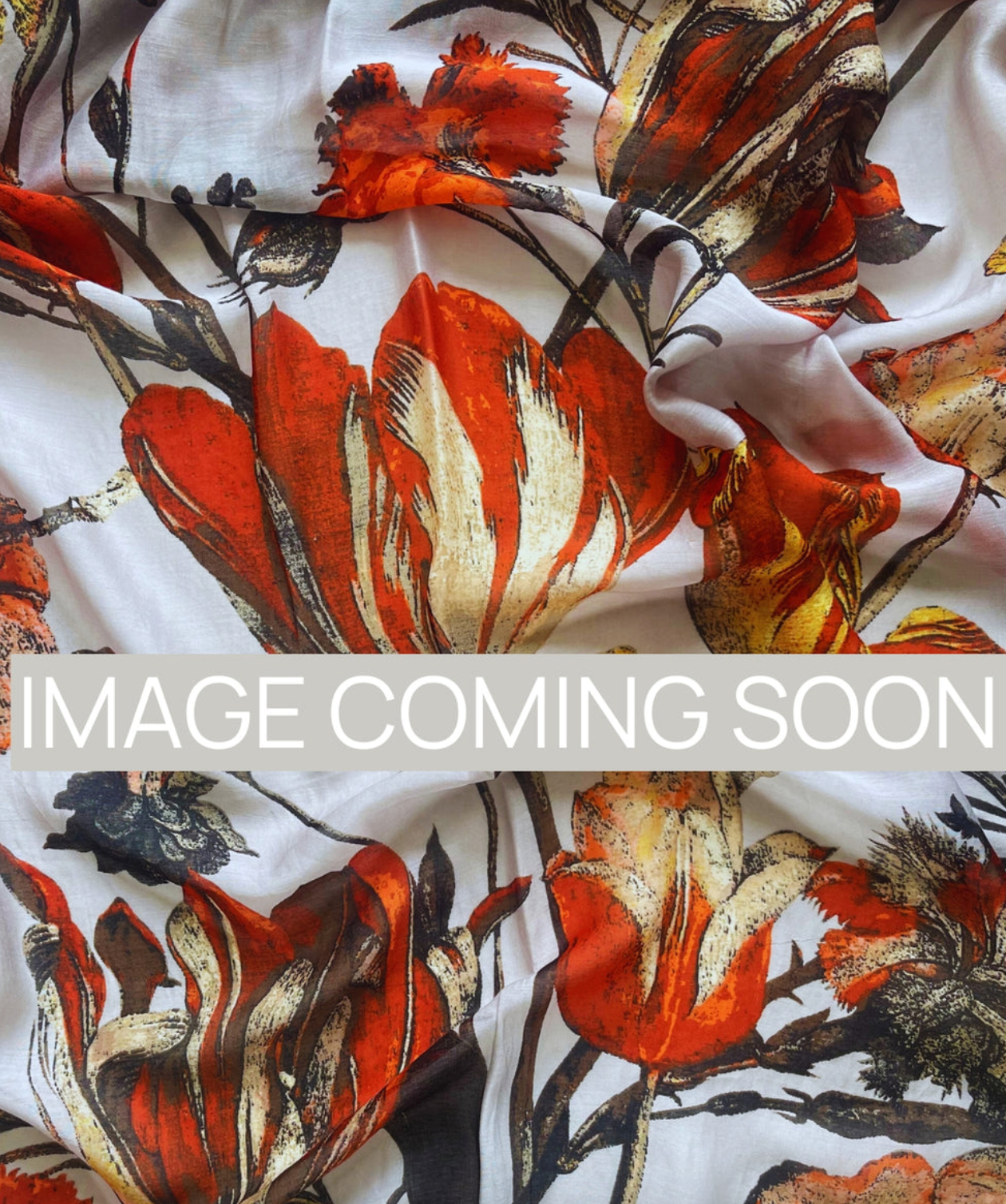 One Hundred Stars Tulip Red Scarf
