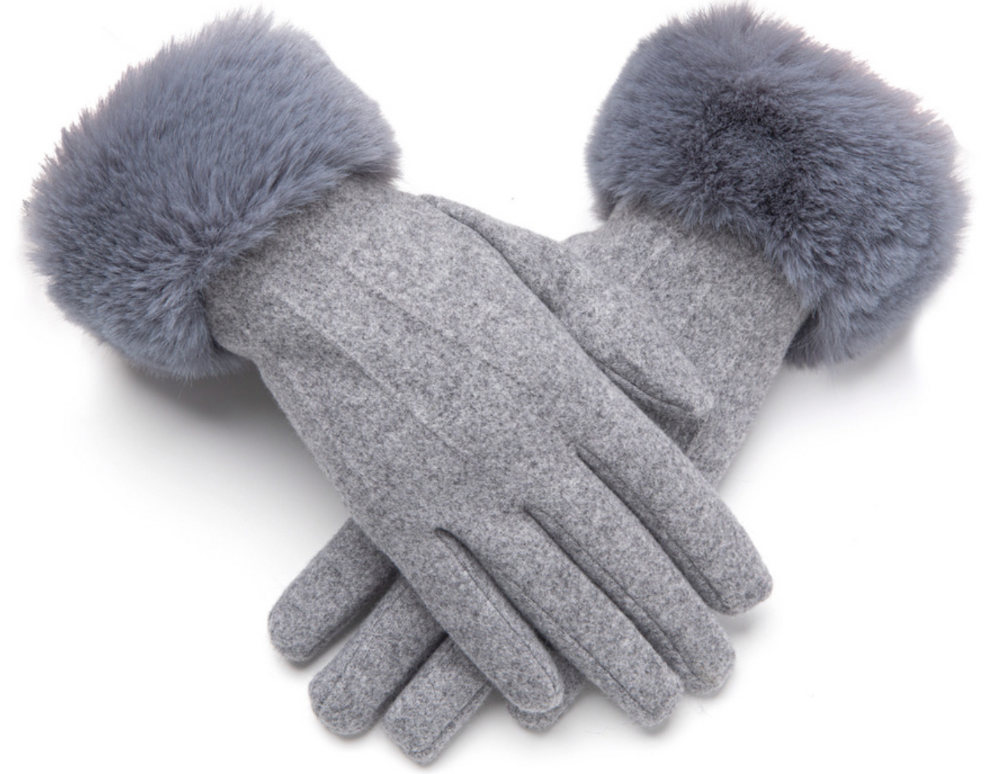 Luxury Super Soft Faux Fur Gloves