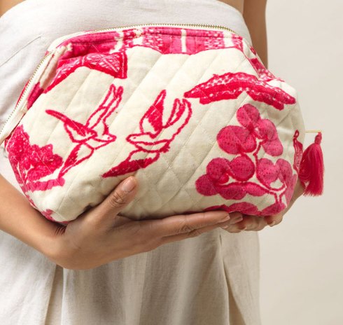 One Hundred Stars Velvet Pouch