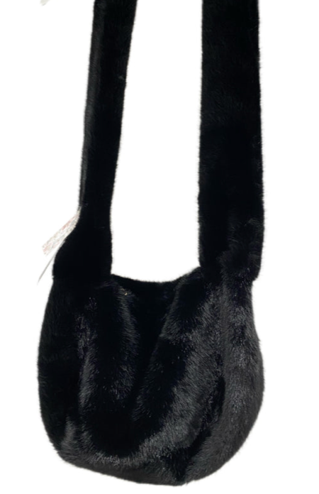 Faux Fur Crossbody Bag