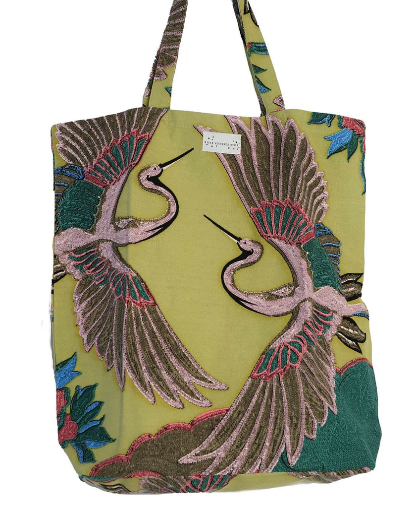 One Hundred Stars Canvas Tote Bags