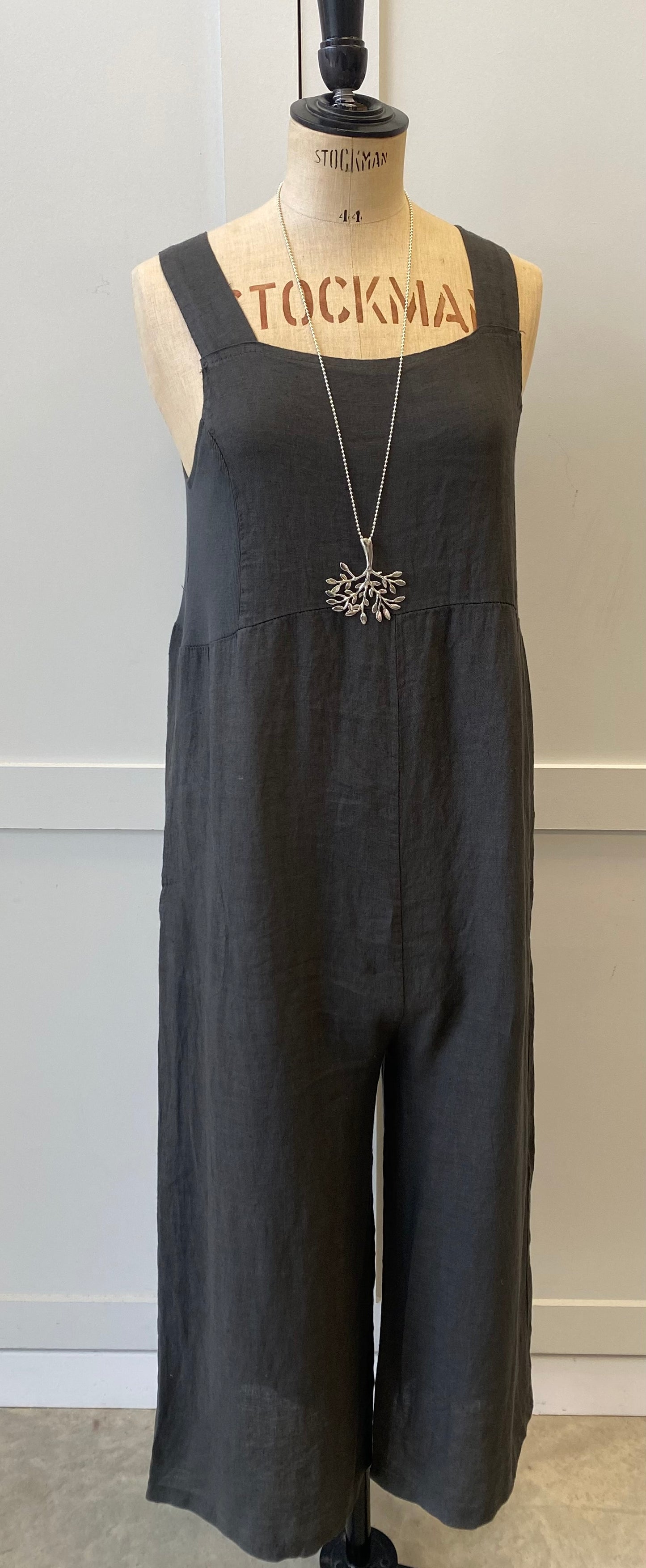 Linen Dungarees