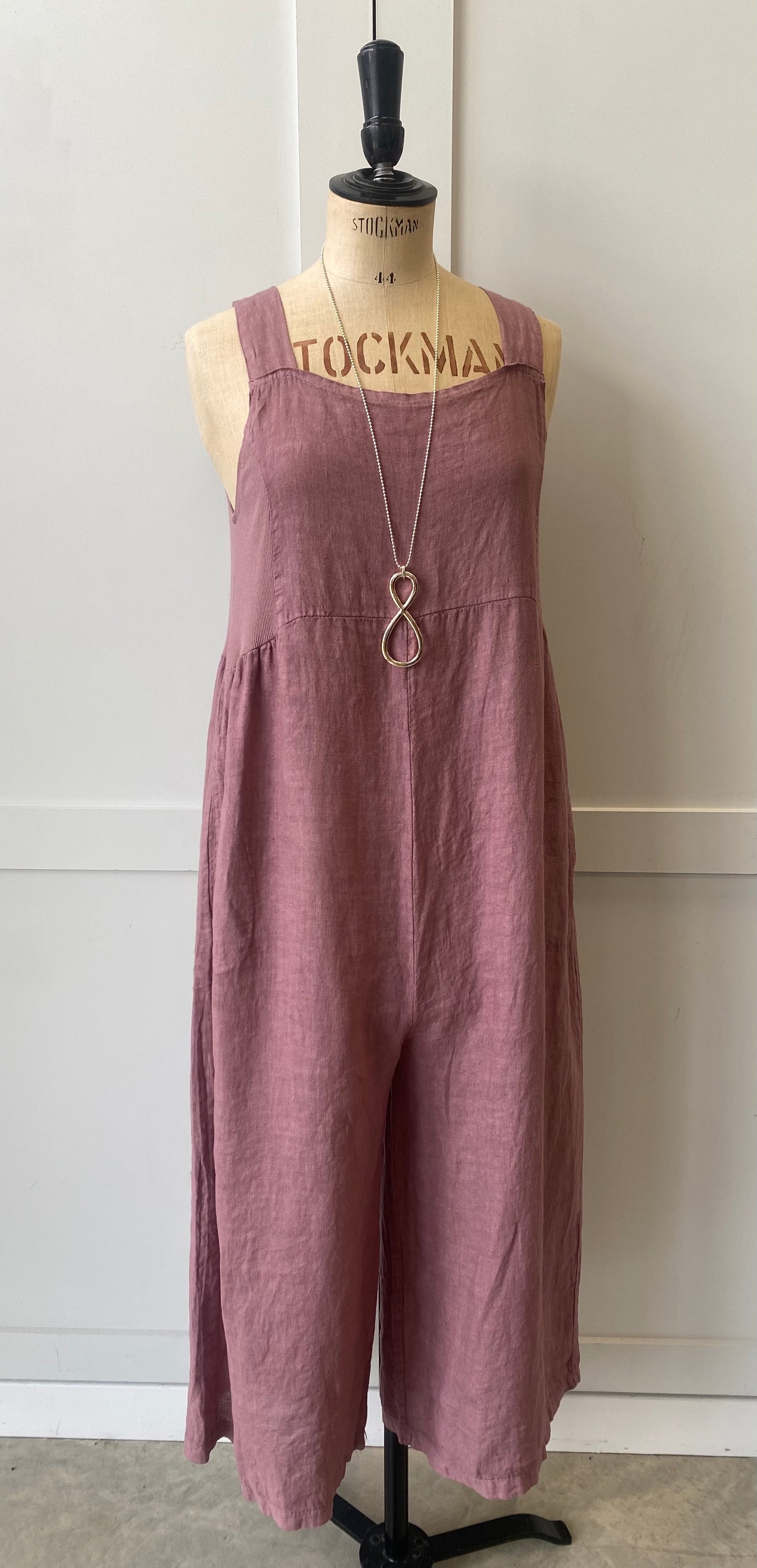 Linen Dungarees