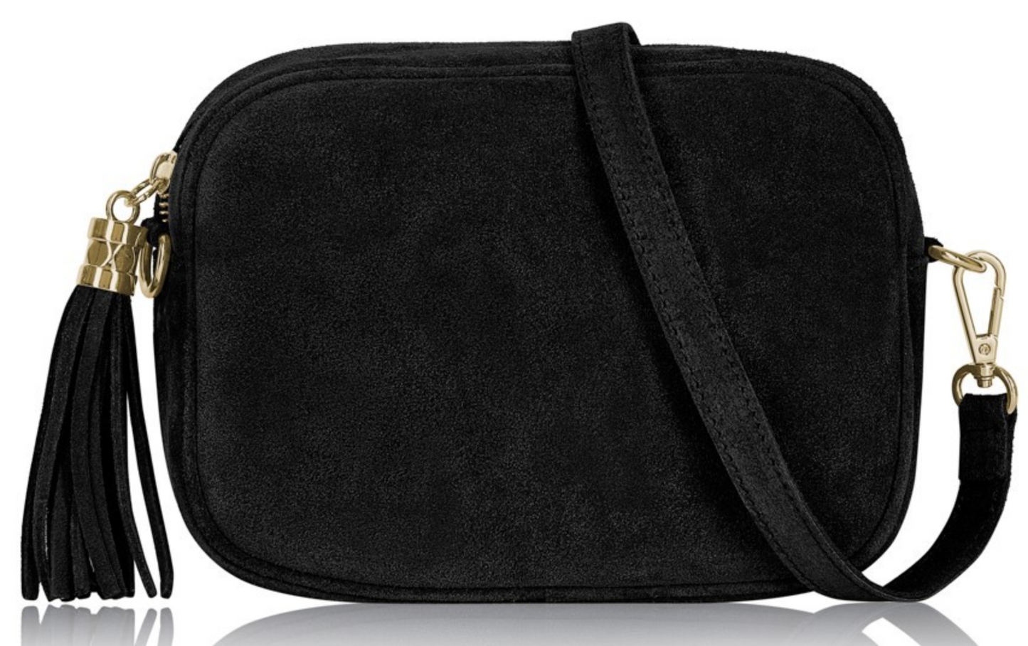 Cross Body Camera Bag Suede