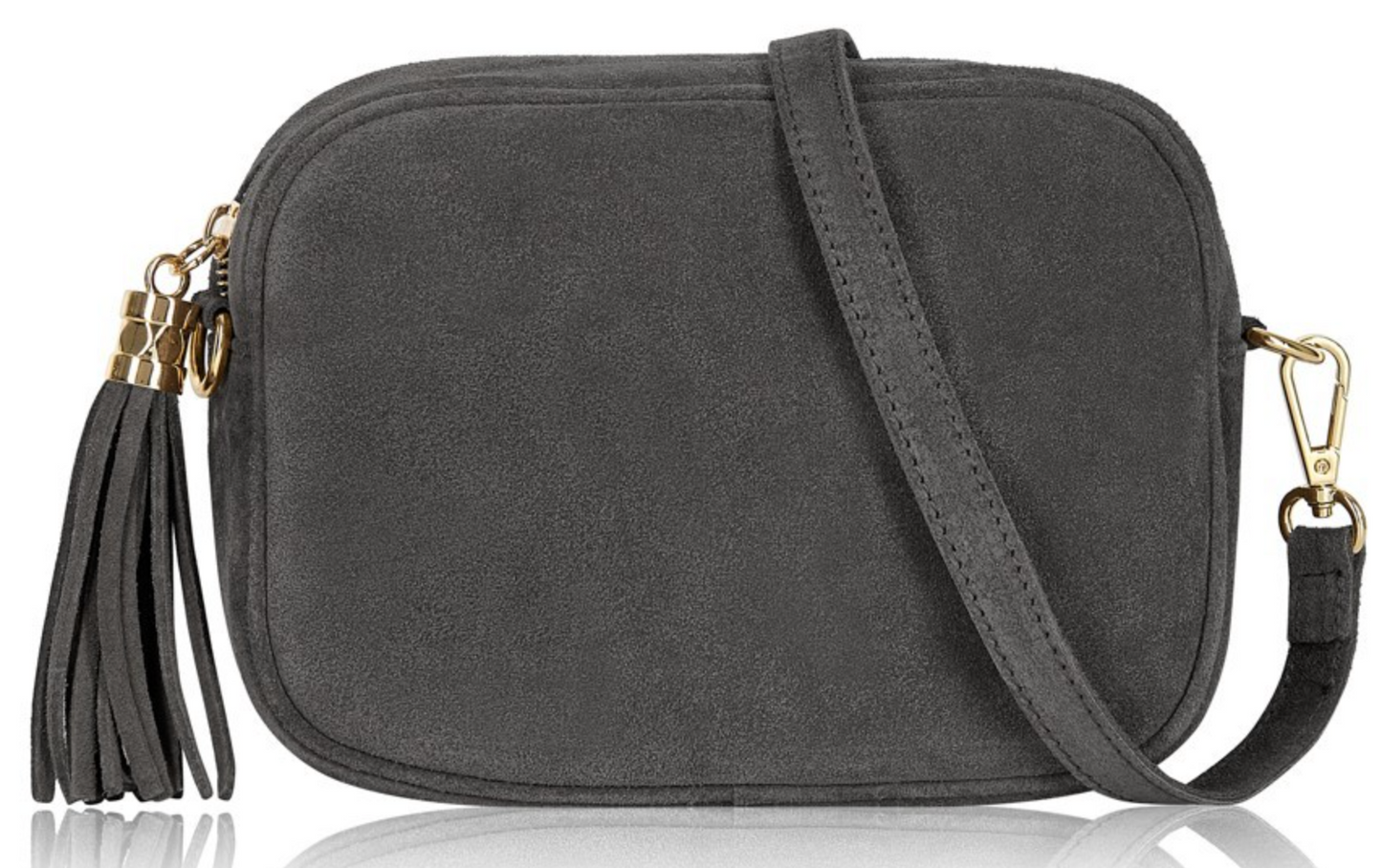 Cross Body Camera Bag Suede