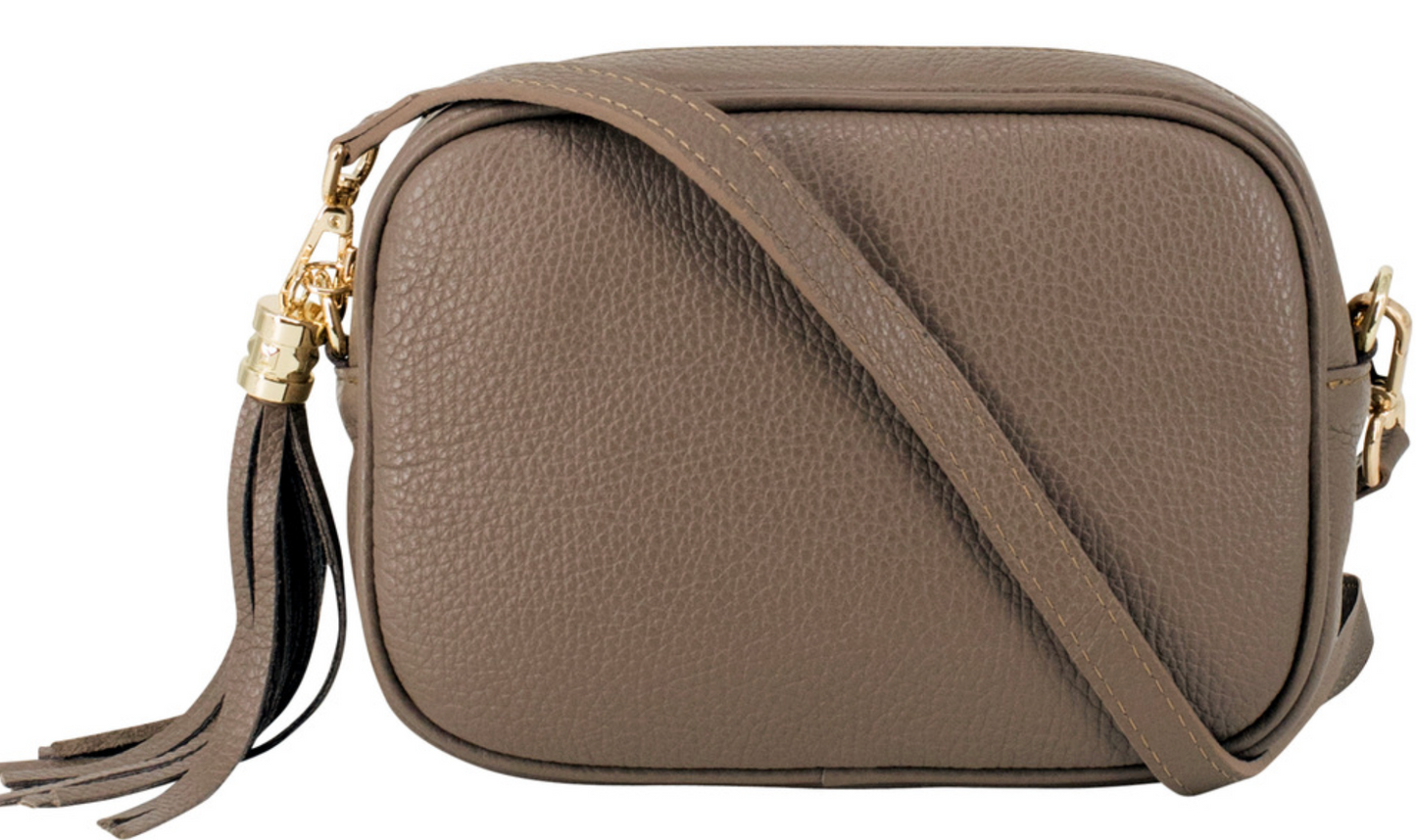 Cross Body Camera Bag Leather