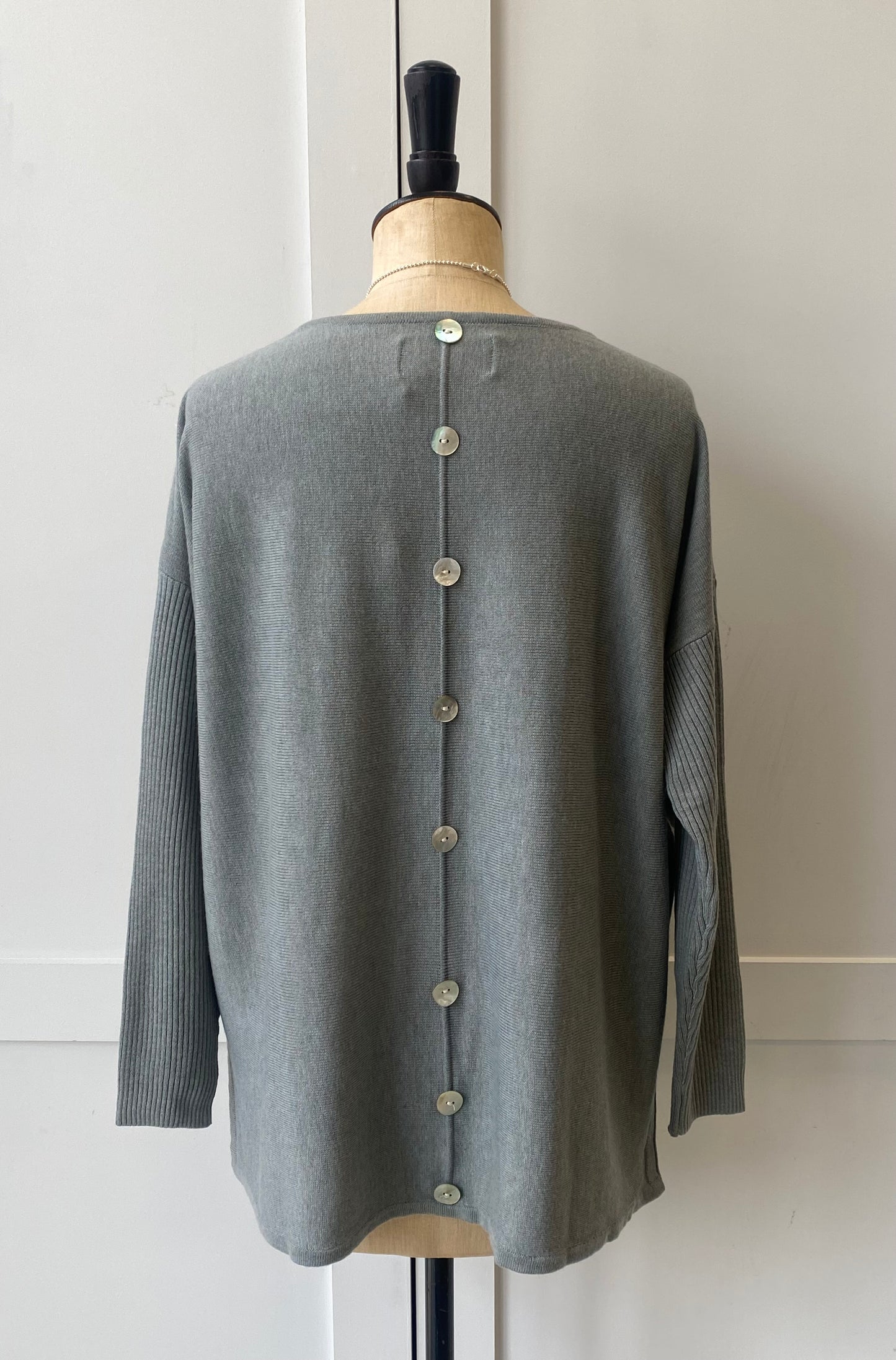 Short Button Back Jumper
