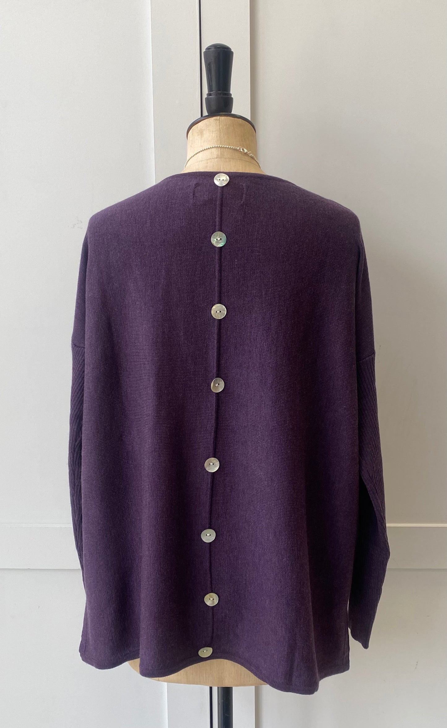 Short Button Back Jumper