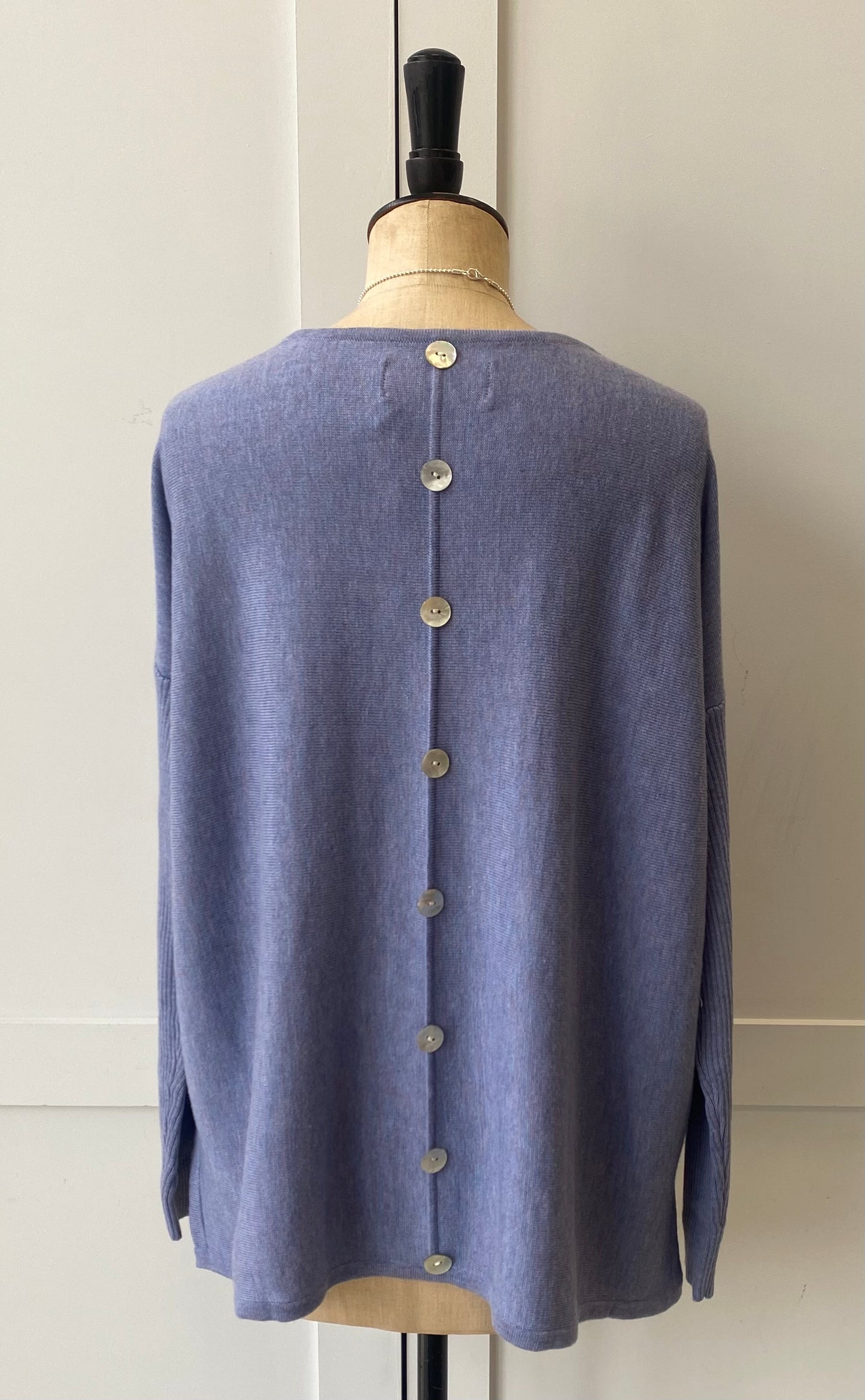 Short Button Back Jumper