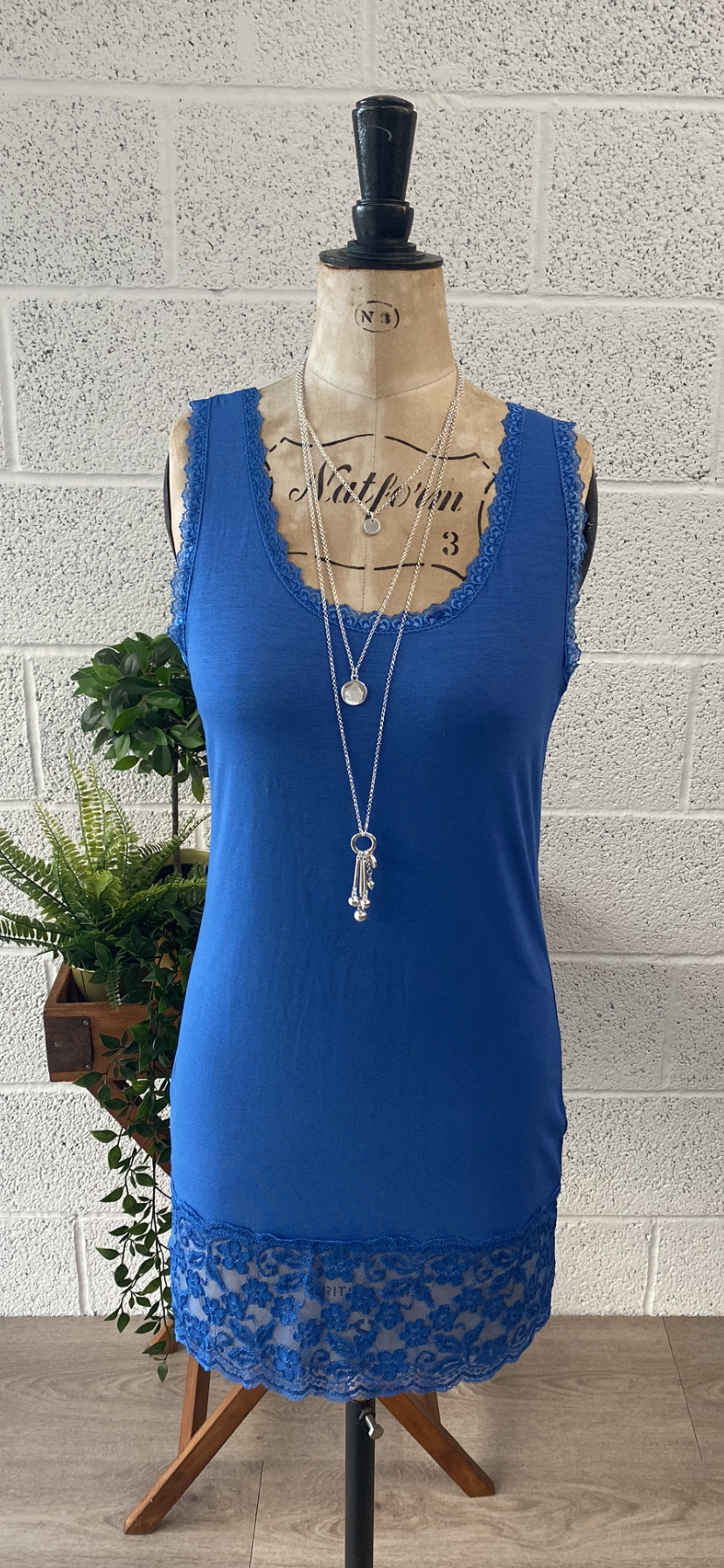 Lace Top and Bottom Vest