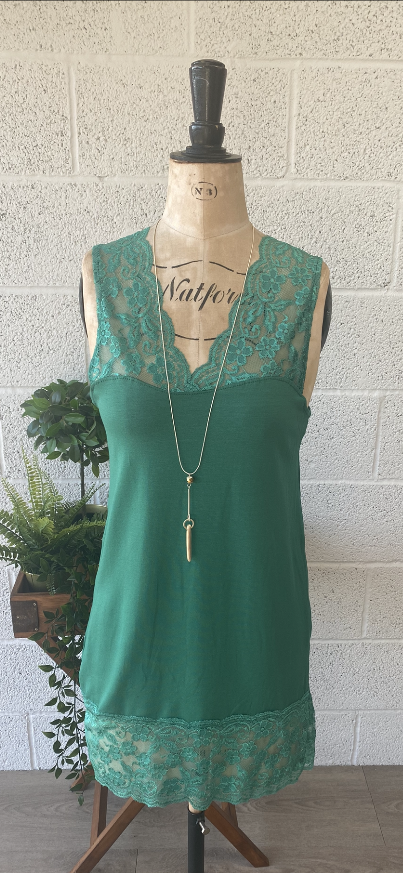 V Lace Vest