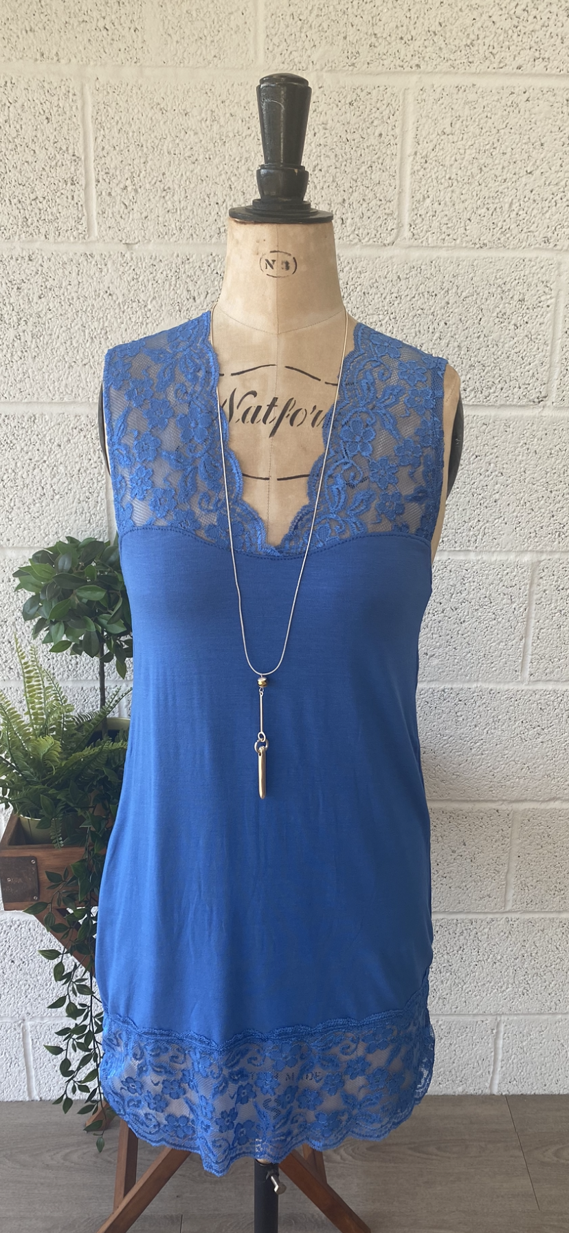 V Lace Vest