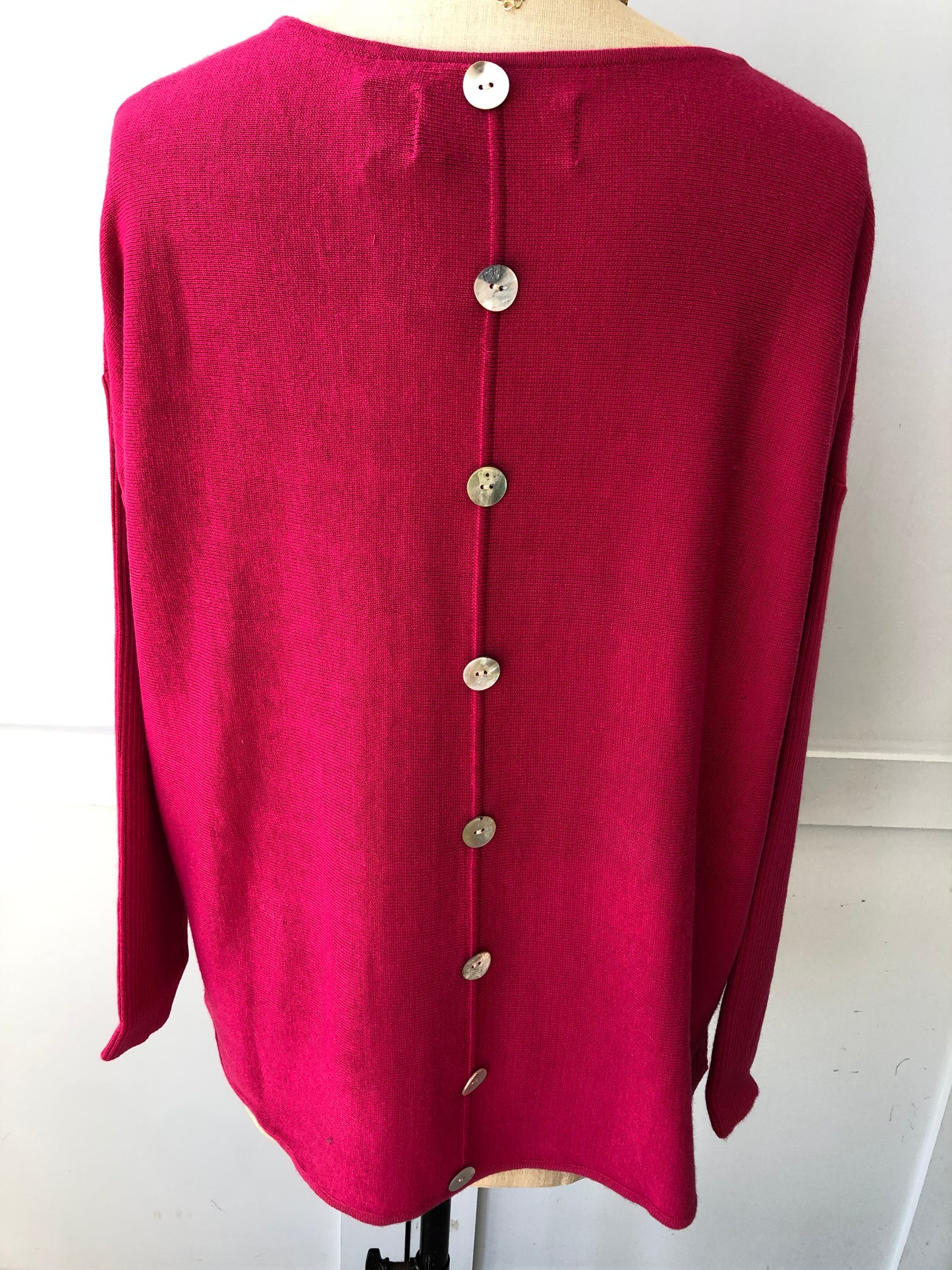 Short Button Back Jumper