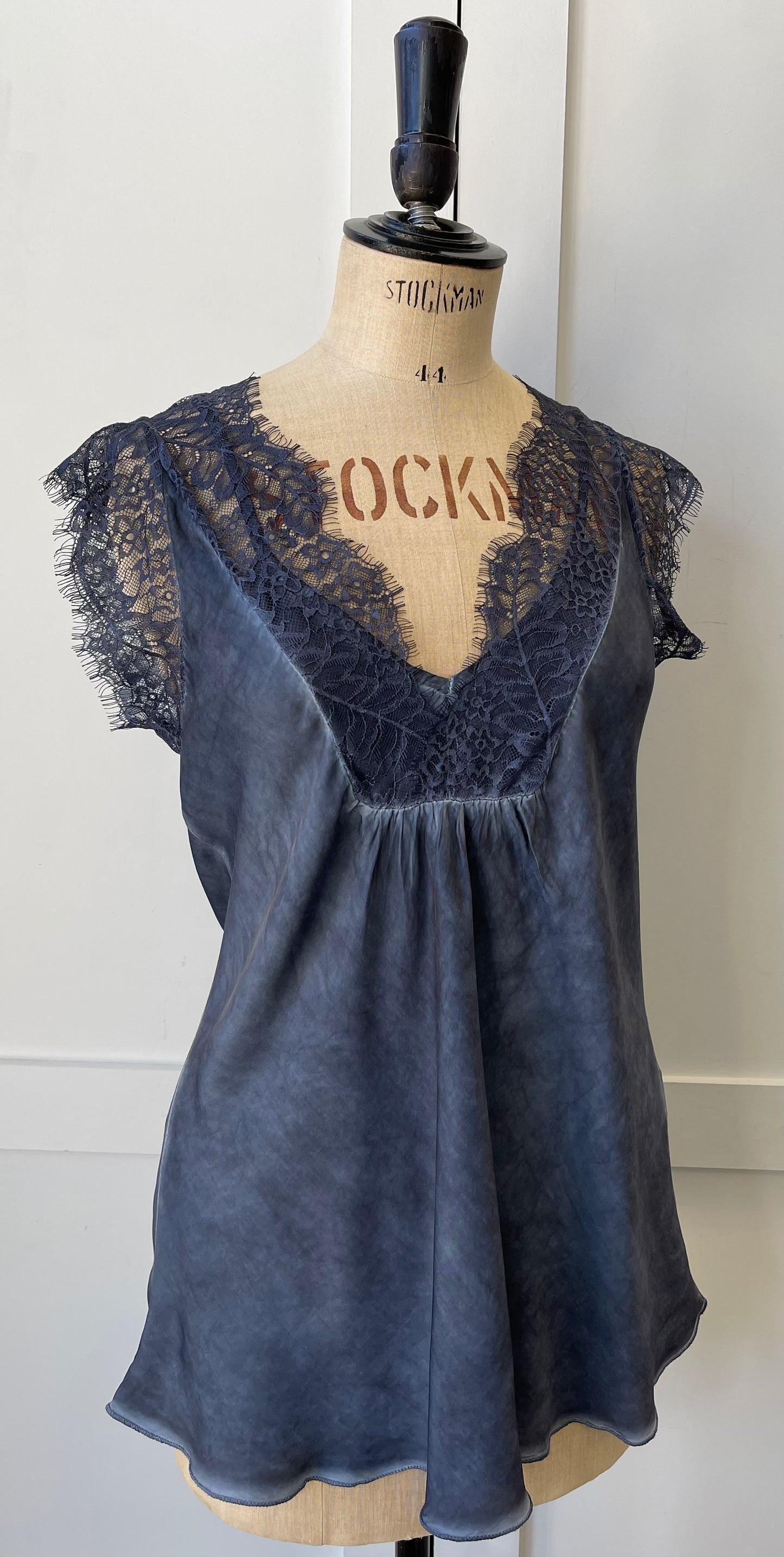 The Lucy - Luxury Satin Lace T- Shirt