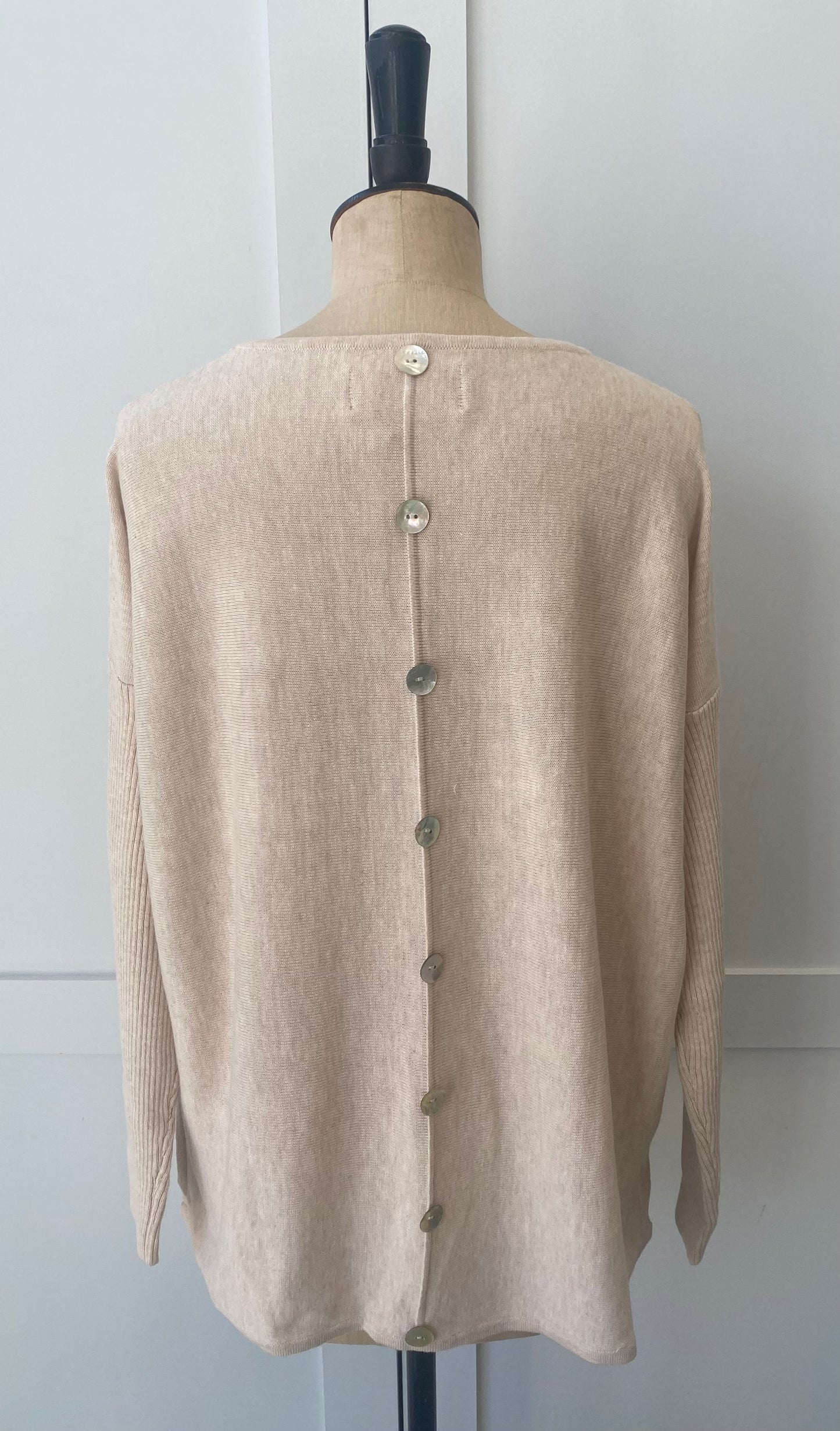 Short Button Back Jumper