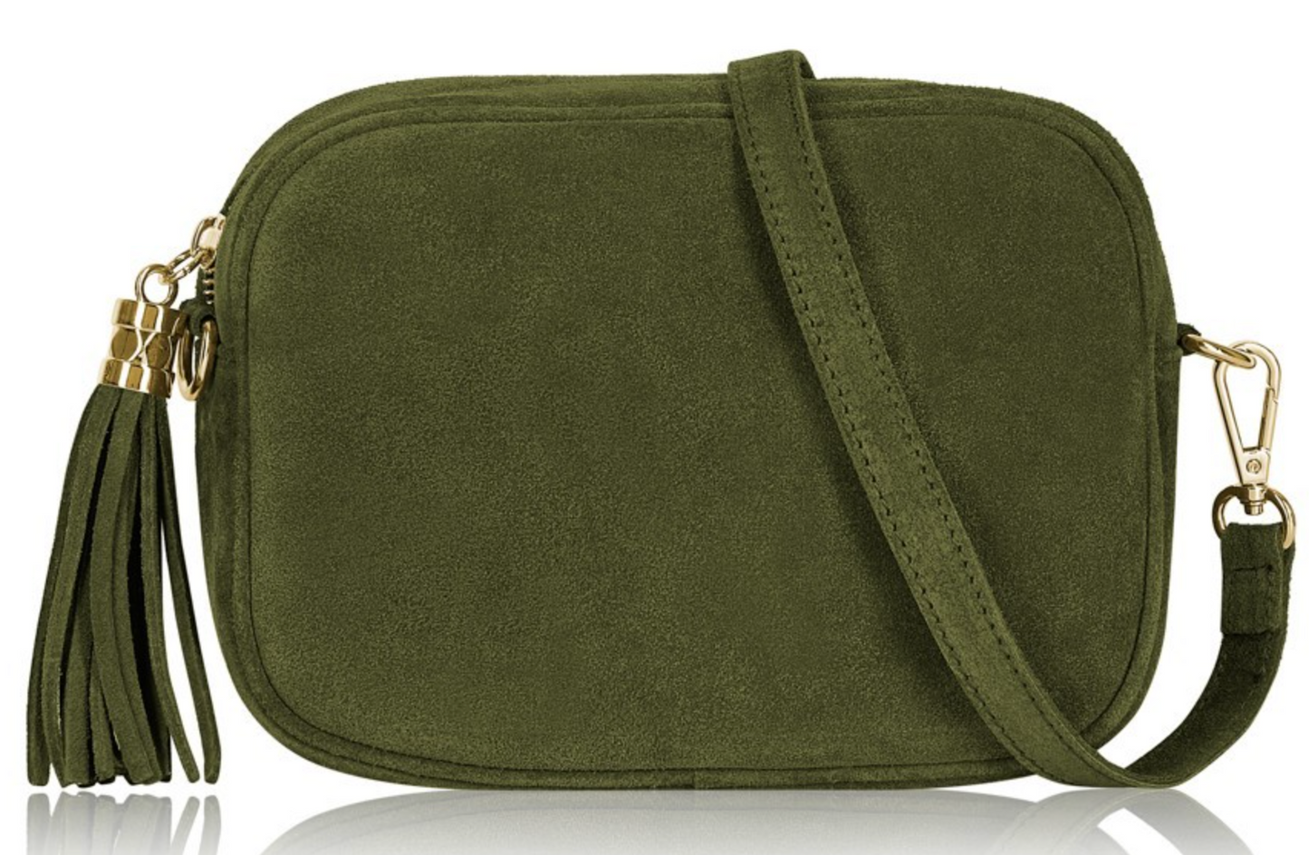 Cross Body Camera Bag Suede