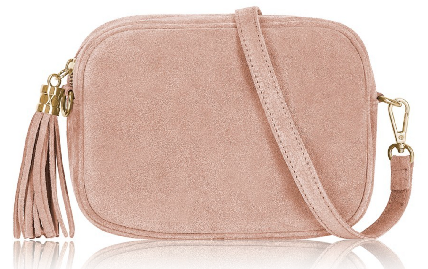 Cross Body Camera Bag Suede