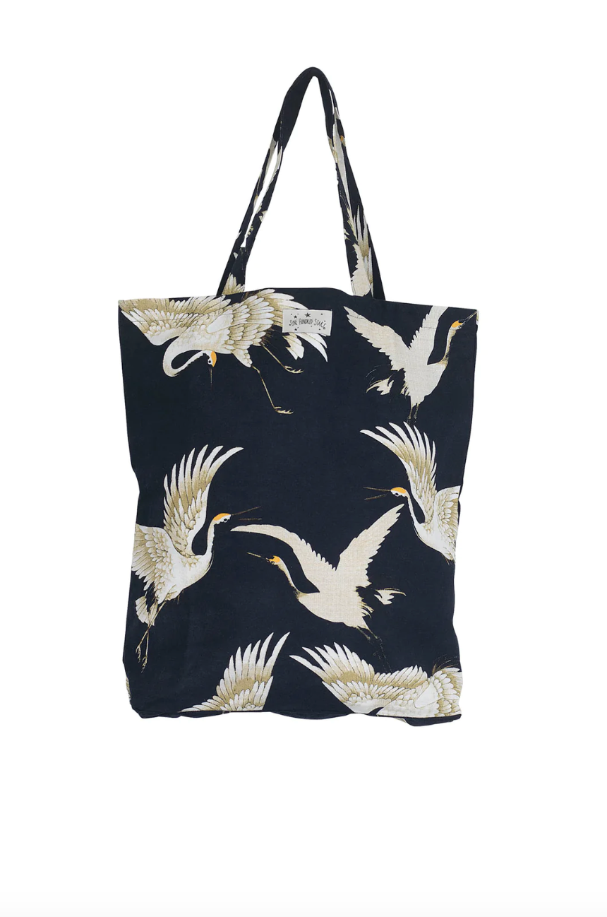 One Hundred Stars Canvas Tote Bags