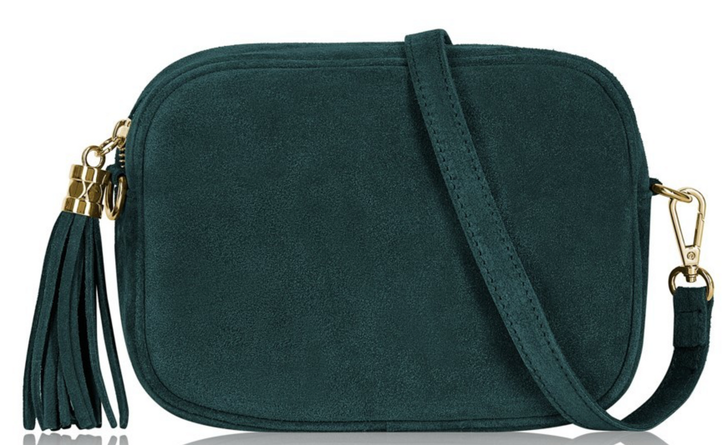 Cross Body Camera Bag Suede