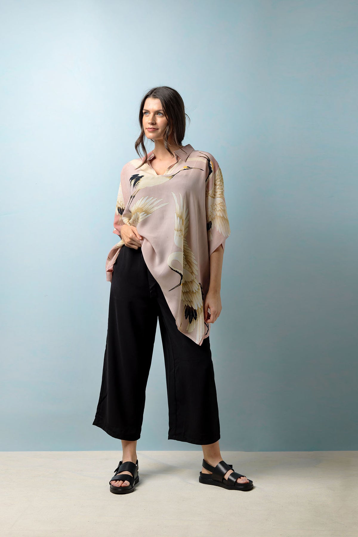 One Hundred Stars Stork Tunic Top