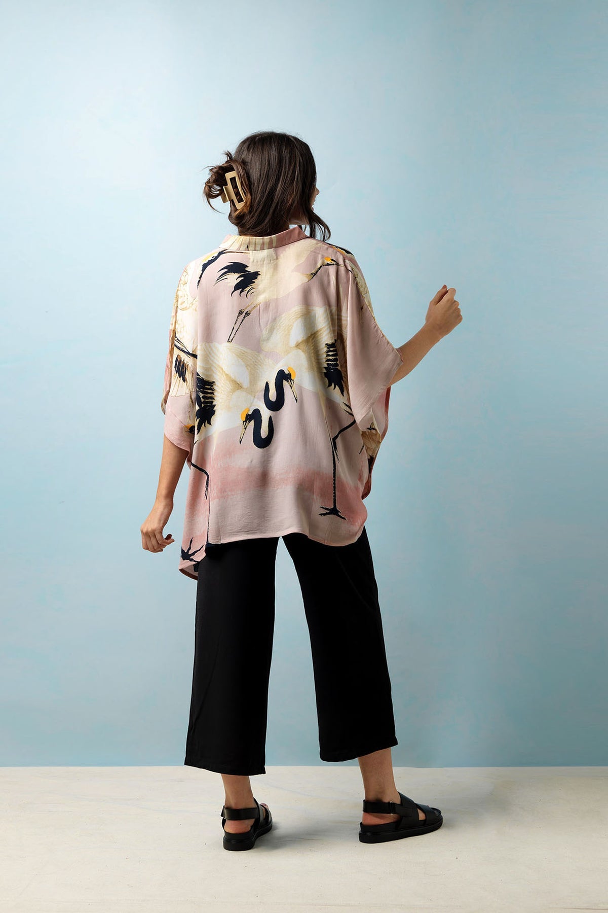 One Hundred Stars Stork Tunic Top