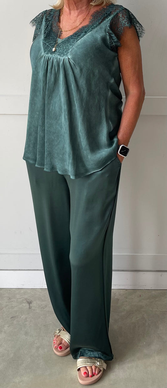The Patsy Luxury Satin Trousers
