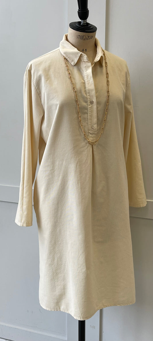 The Suzie - Needle Cord Shirt Dress Tunic