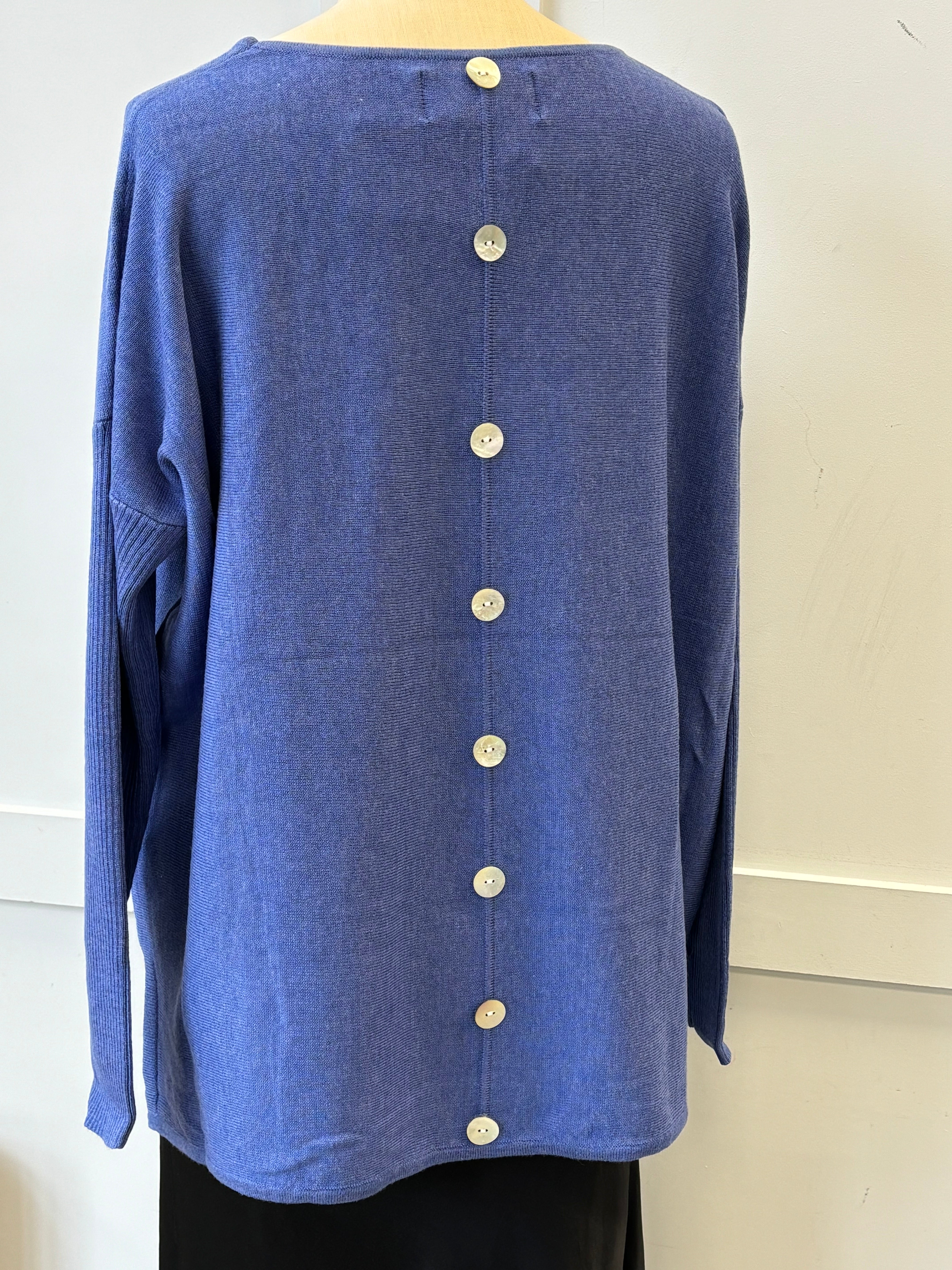 Short Button Back Jumper Joss and Florence