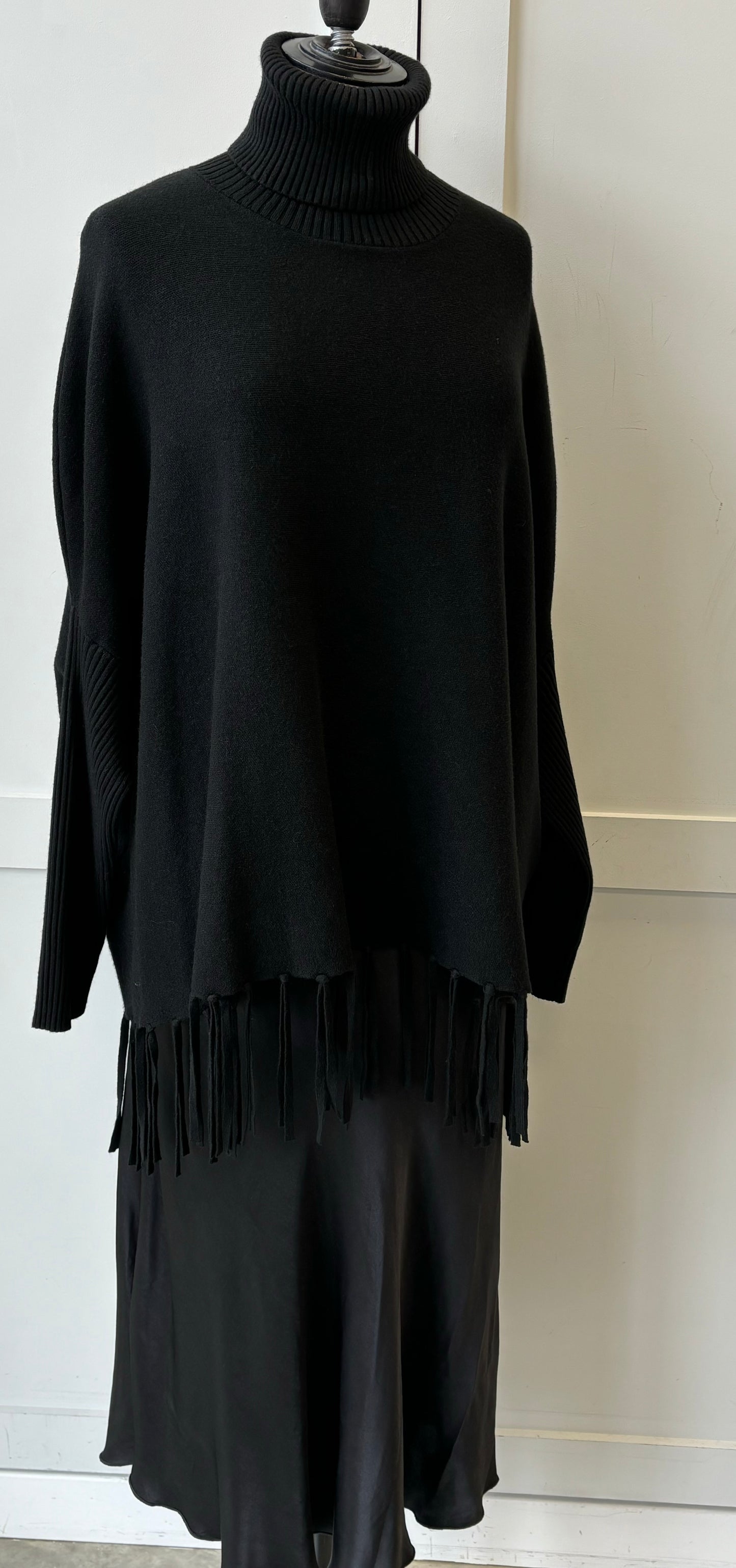 The Jane Tassel Poncho Jumper