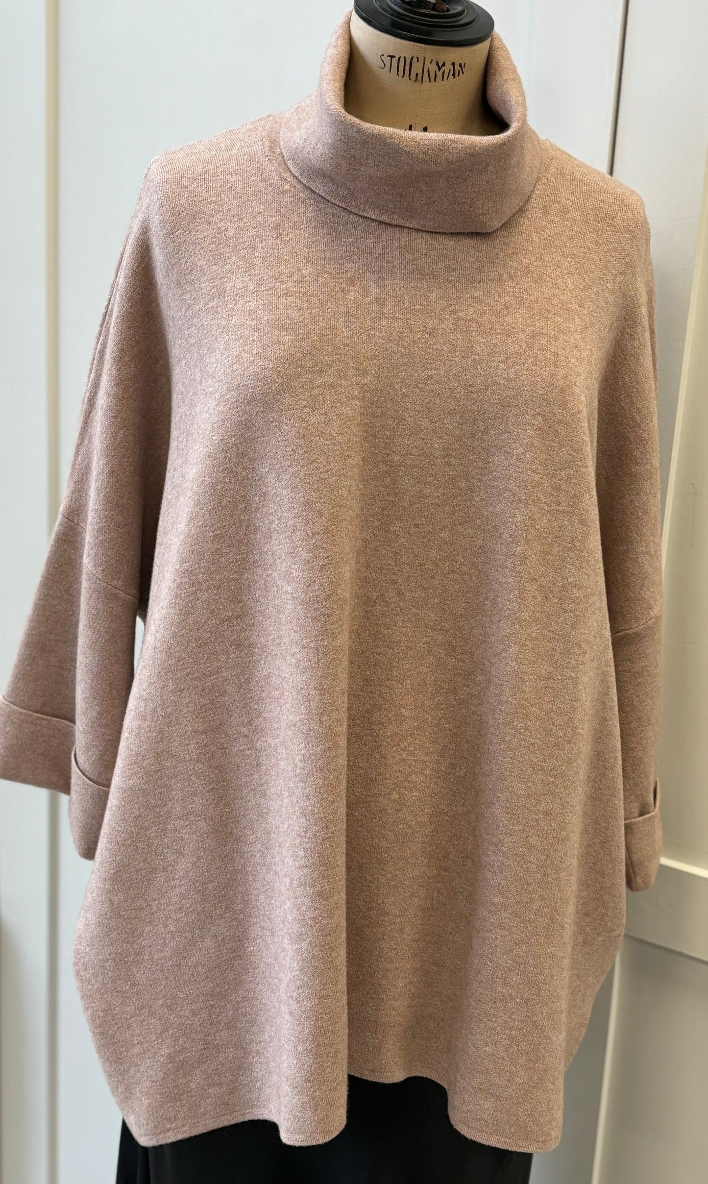 The Pam Cowl Neck Tunic Jumper