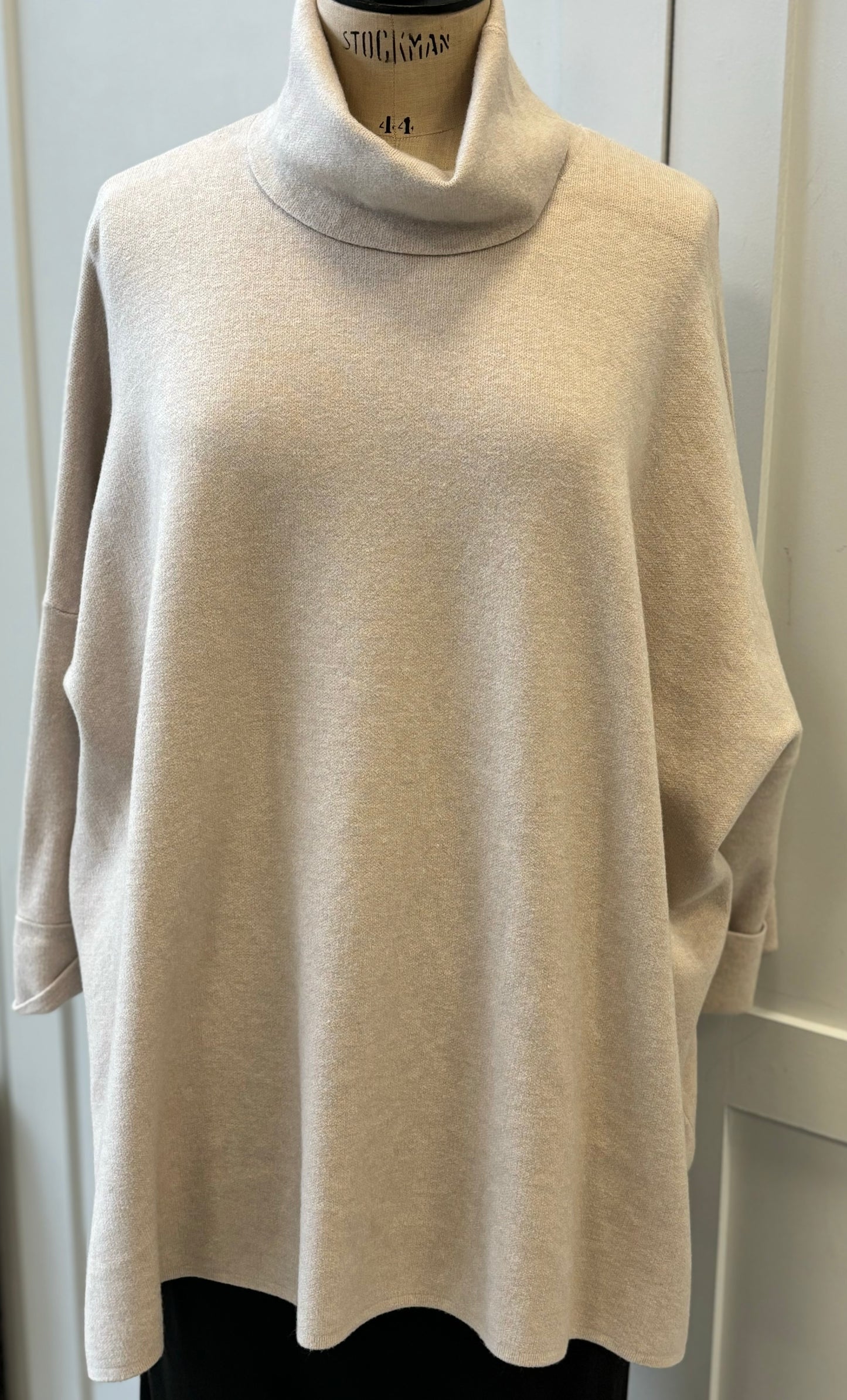 The Pam Cowl Neck Tunic Jumper