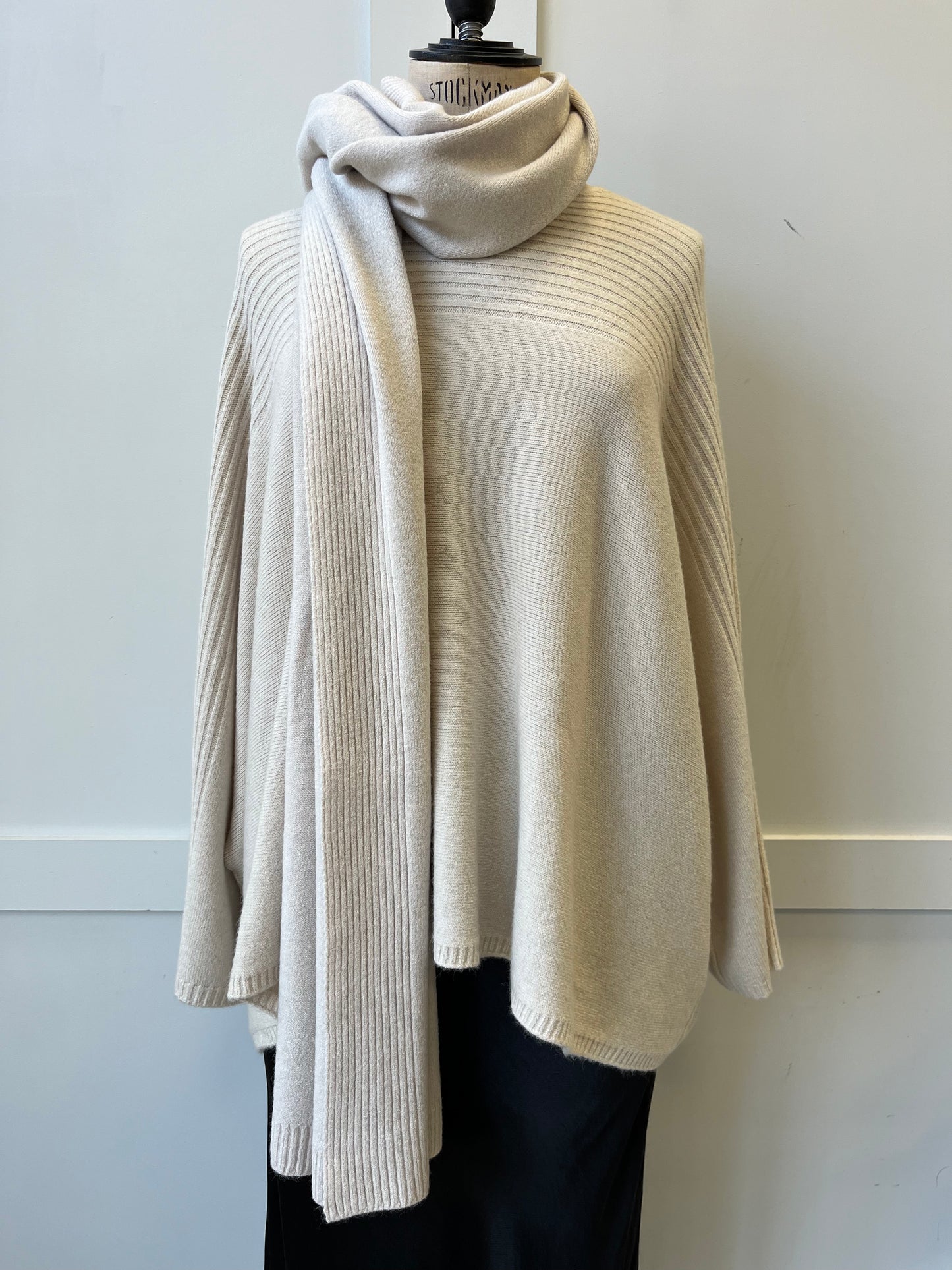 Long Luxurious Knit Scarf